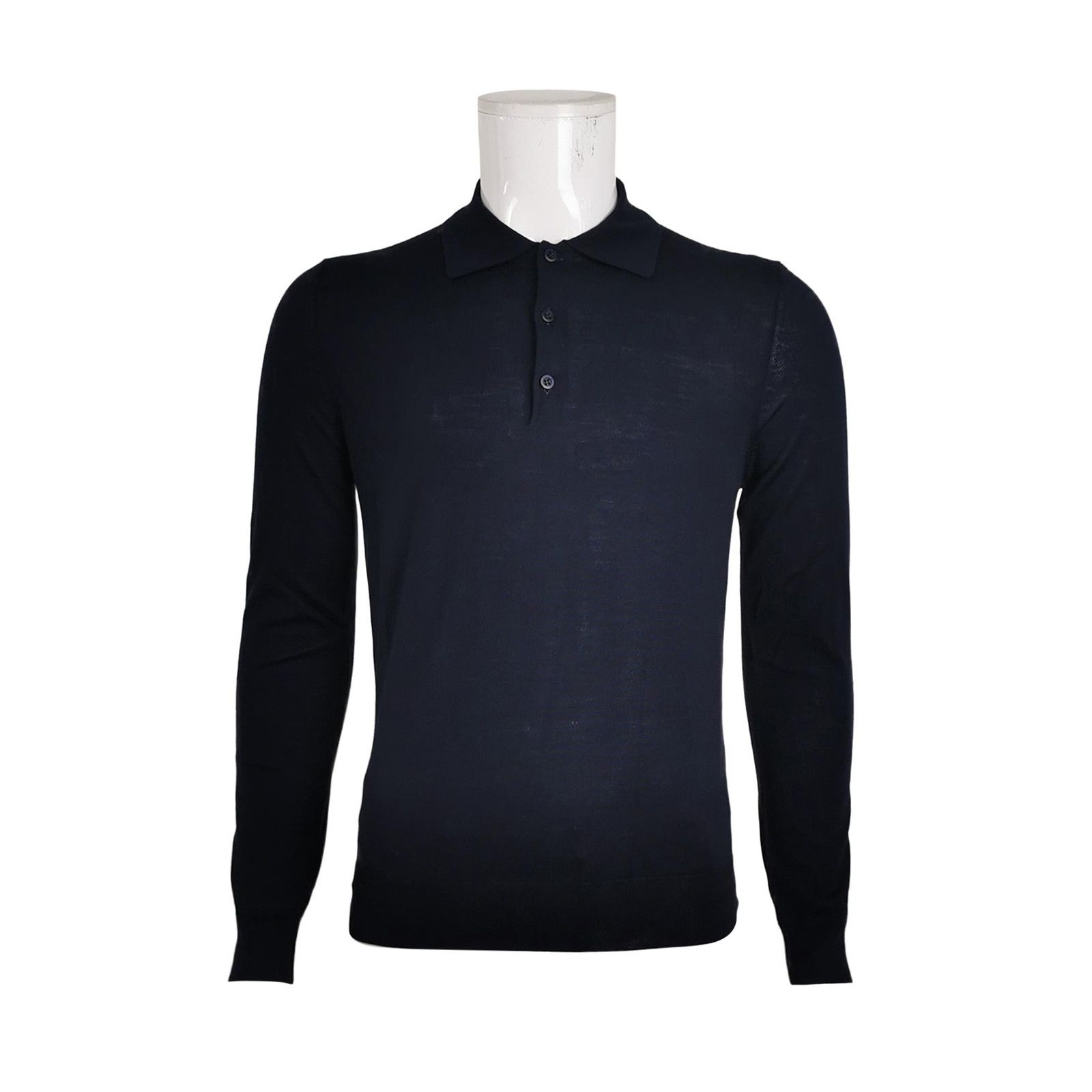 Prada Prada Wool Cashmere Blend Solid Polo Sweater L Size US L / EU 52-54 / 3 - 2 Thumbnail