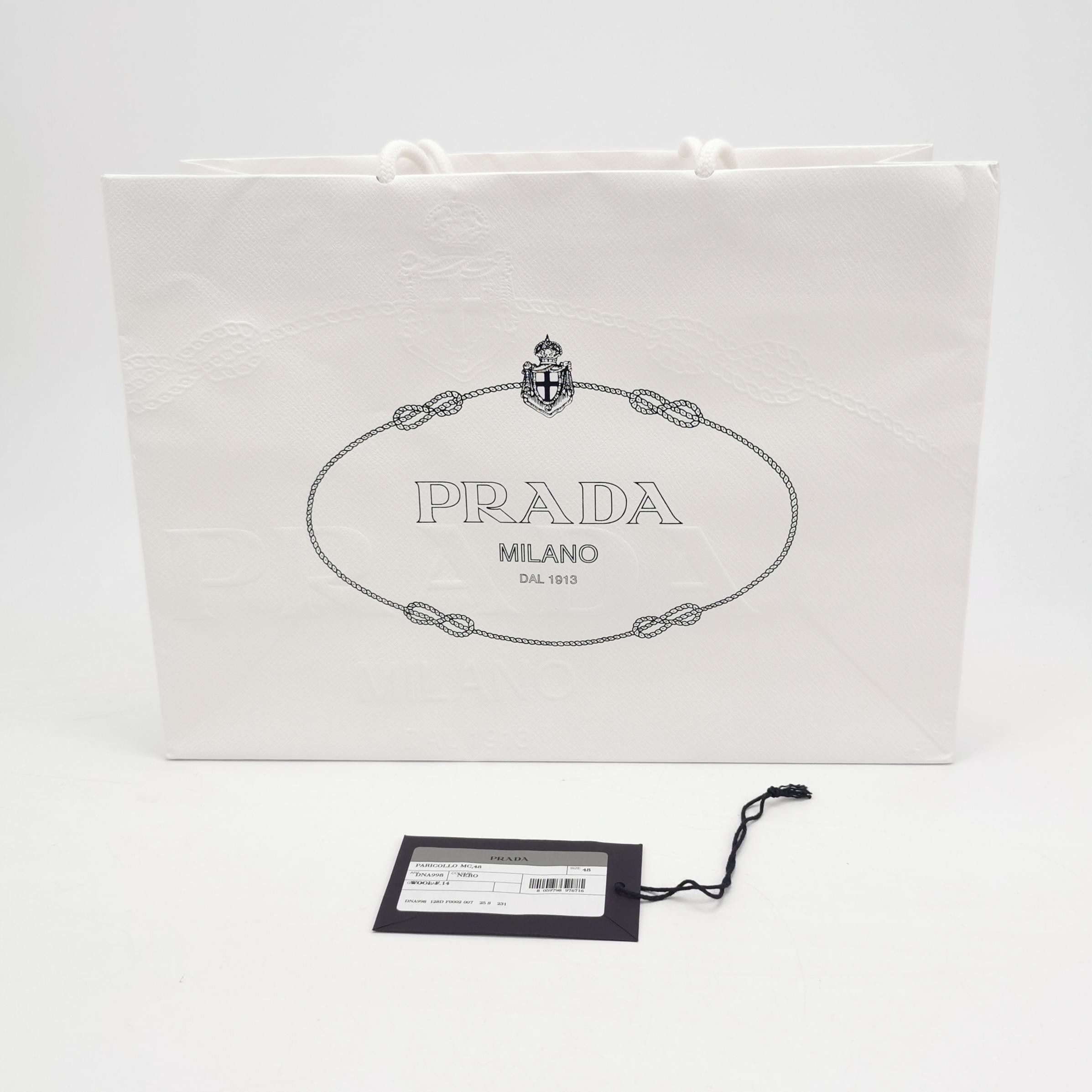 Prada Prada Black Short-Sleeve XS Top Size US S / EU 44-46 / 1 - 6 Thumbnail