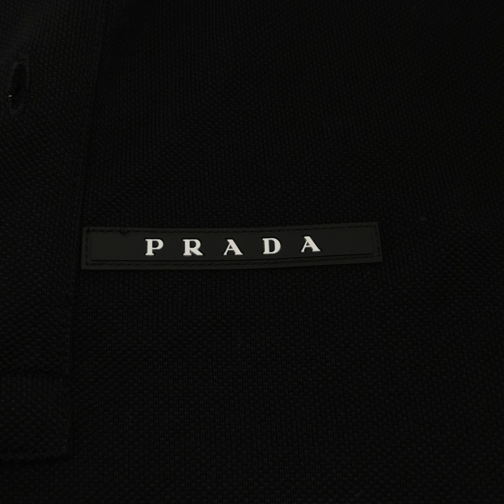 Prada Prada Cotton Collared Logo Short-Sleeve T-Shirt S Size US S / EU 44-46 / 1 - 5 Thumbnail