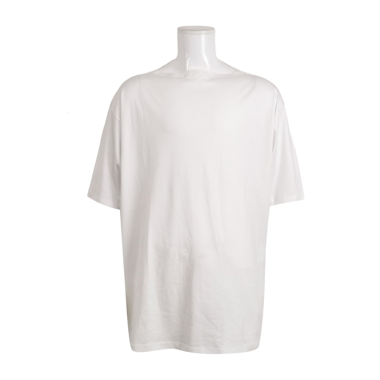 Prada Prada XL Cotton Crew Neck Triangle Logo T-Shirt Size US XL / EU 56 / 4 - 2 Thumbnail