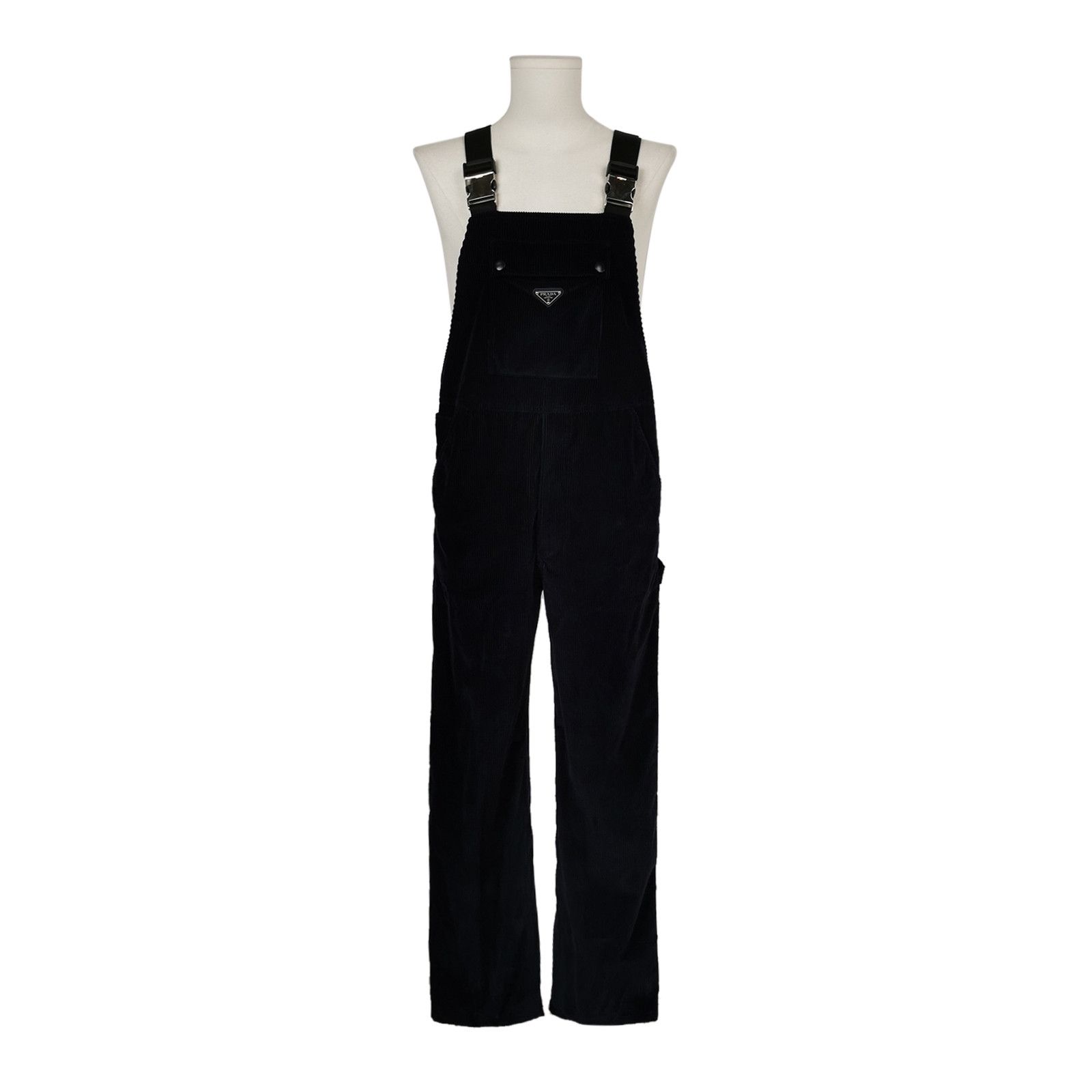 Prada Prada Cotton Solid Triangle Logo Jumpsuit L/50 Size US L / EU 52-54 / 3 - 2 Thumbnail