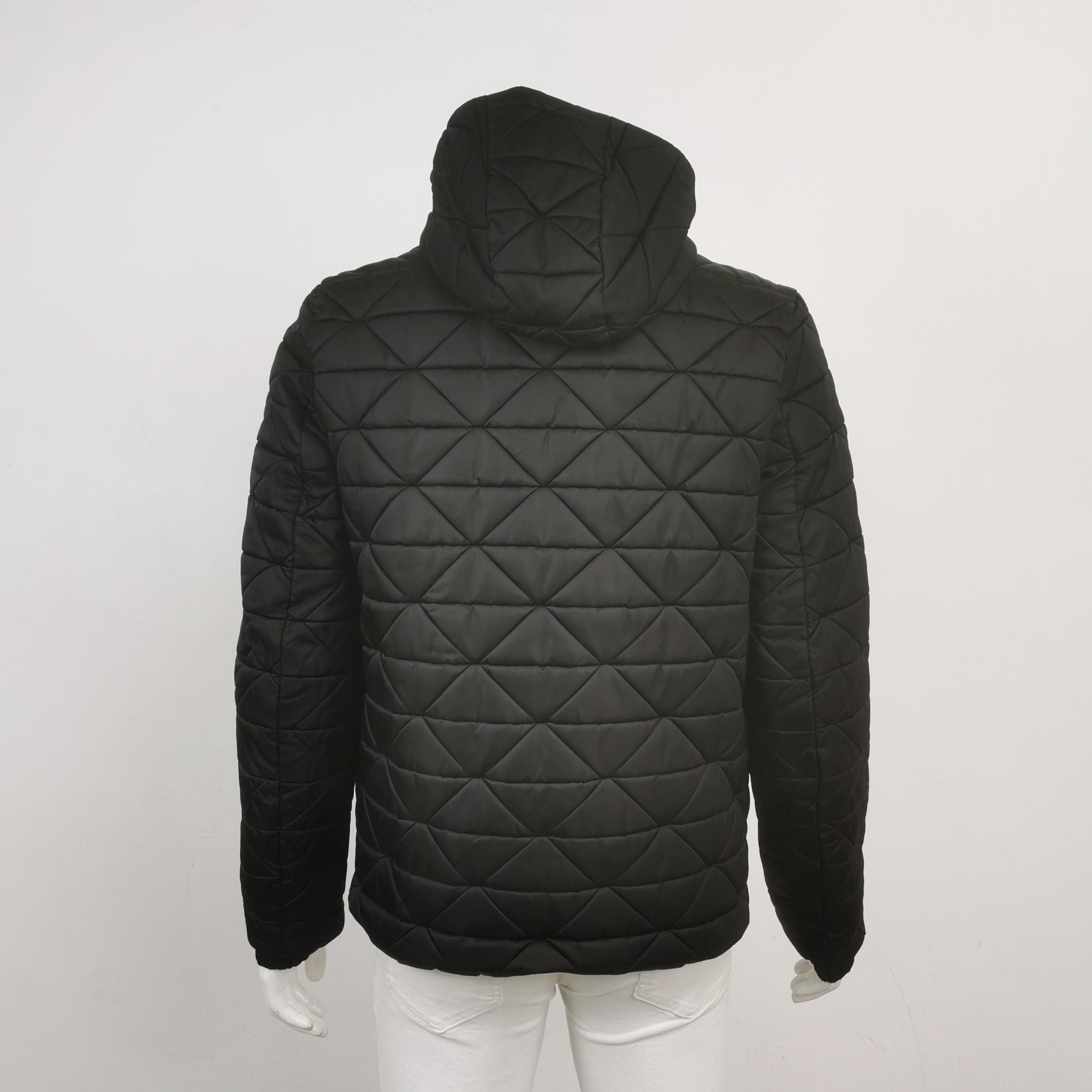 Prada Prada Quilted Triangle Logo Hooded Zip Jacket Size US M / EU 48-50 / 2 - 4 Thumbnail