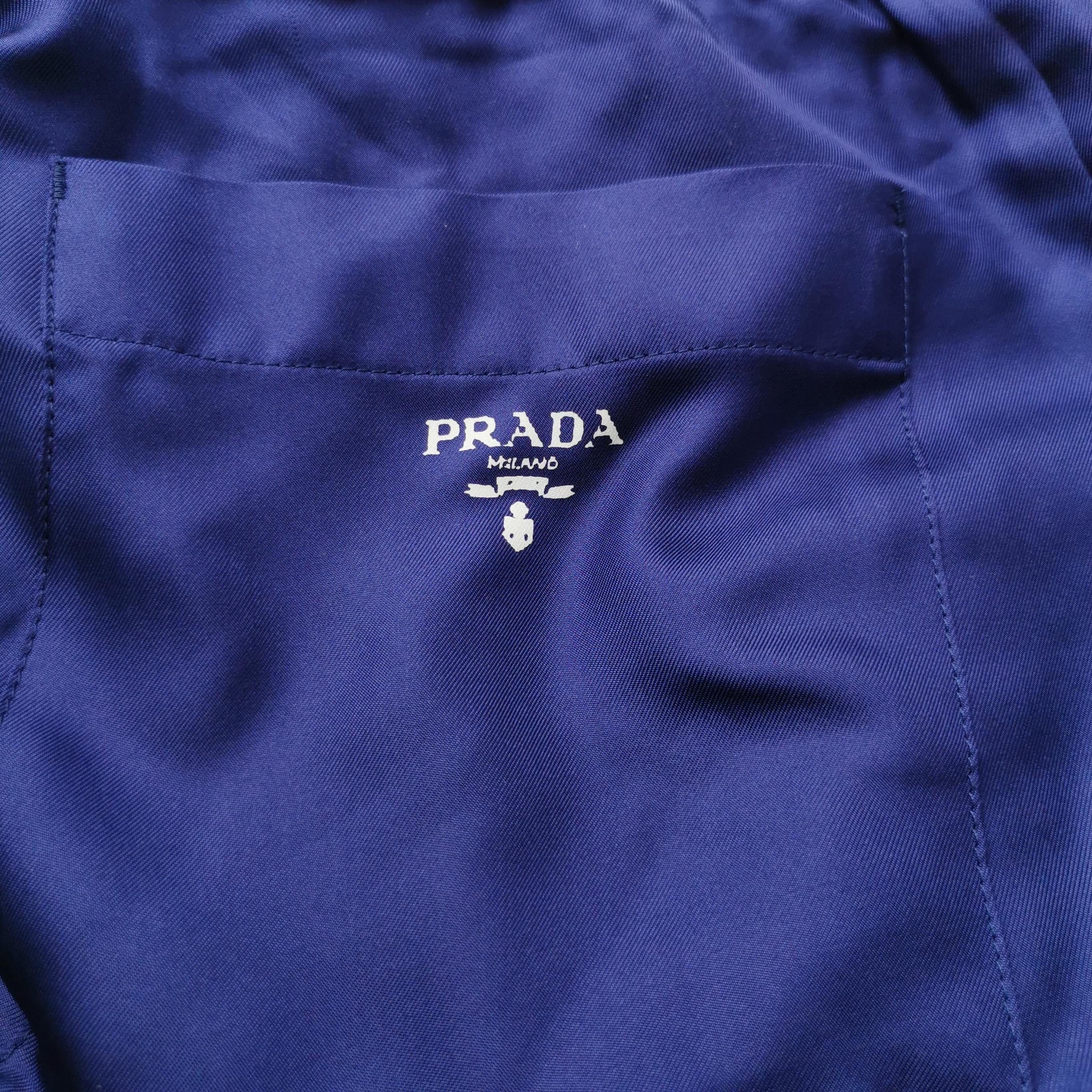 Prada Black Faux Fur Longline Coat Size US 32 / EU 48 - 5 Thumbnail