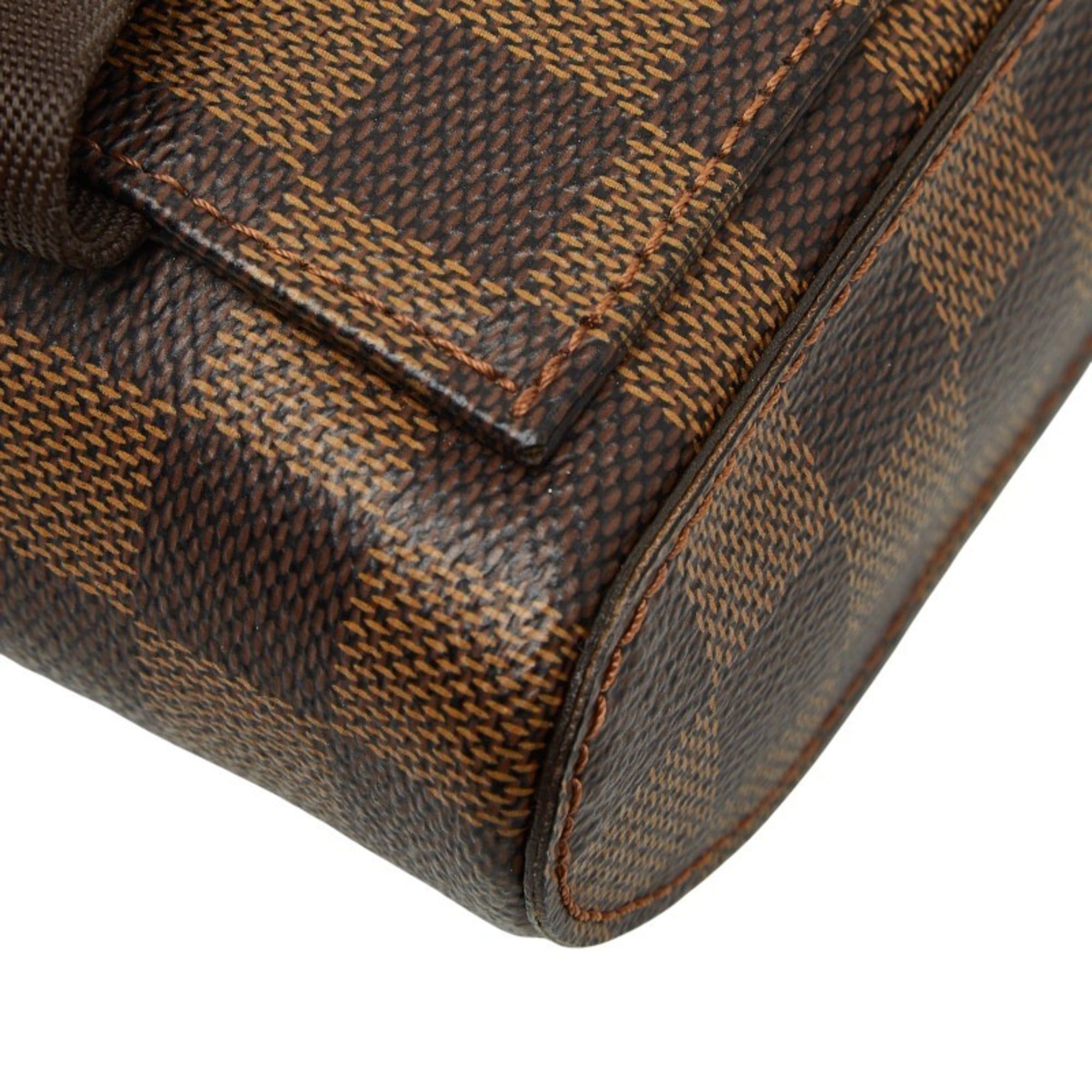 Louis Vuitton Louis Vuitton Damier Geronimos Body Bag/Waist Bag M51994 Brown Leather Women's LOUIS VUITTON Size ONE SIZE - 6 Thumbnail