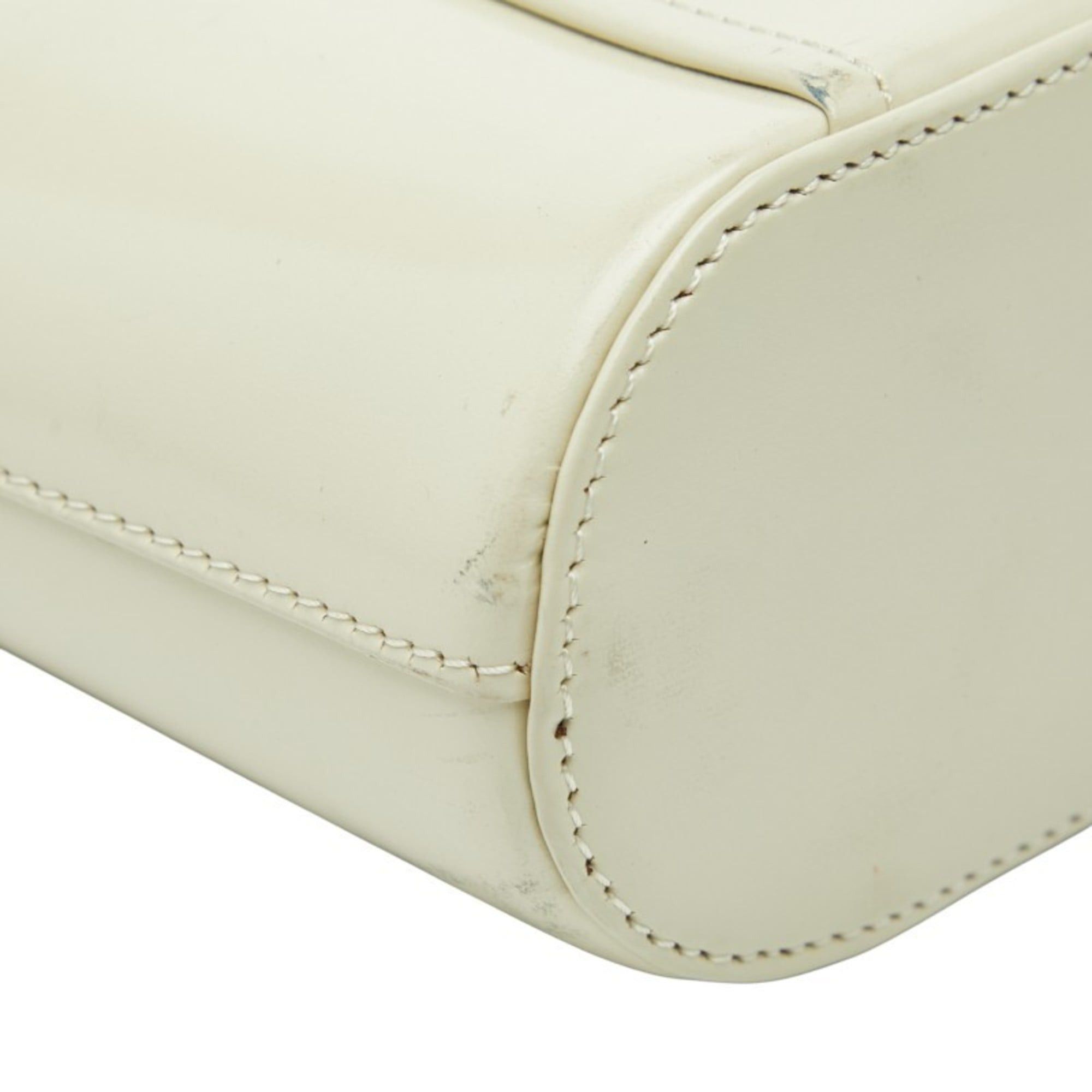 Loewe LOEWE Mini Handbag Off-White Enamel Women's Size ONE SIZE - 5 Thumbnail