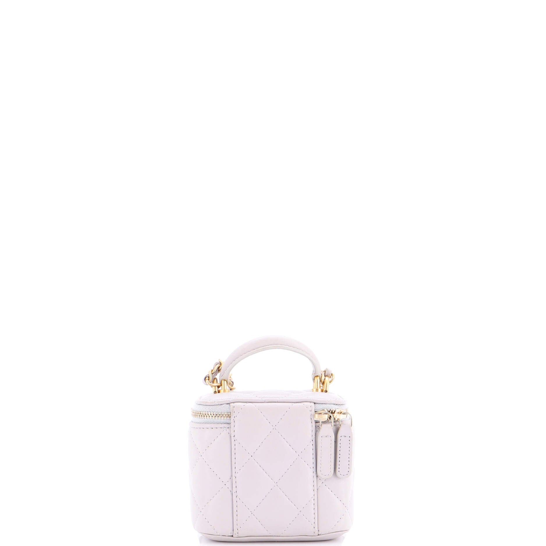 Chanel Classic Top Handle Vanity Case with Chain Size ONE SIZE - 4 Thumbnail