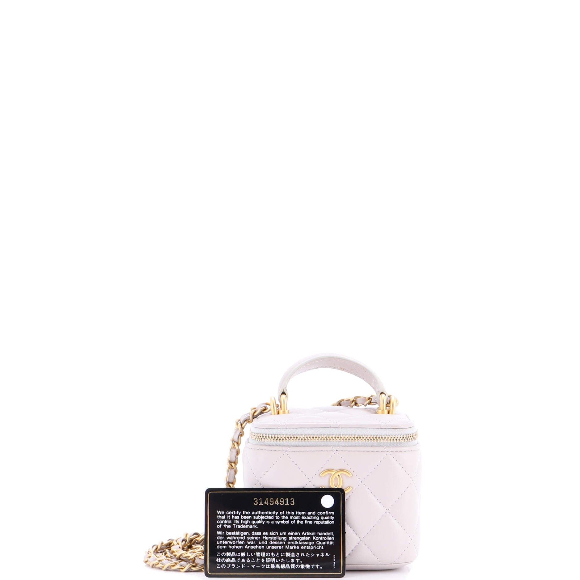 Chanel Classic Top Handle Vanity Case with Chain Size ONE SIZE - 2 Thumbnail