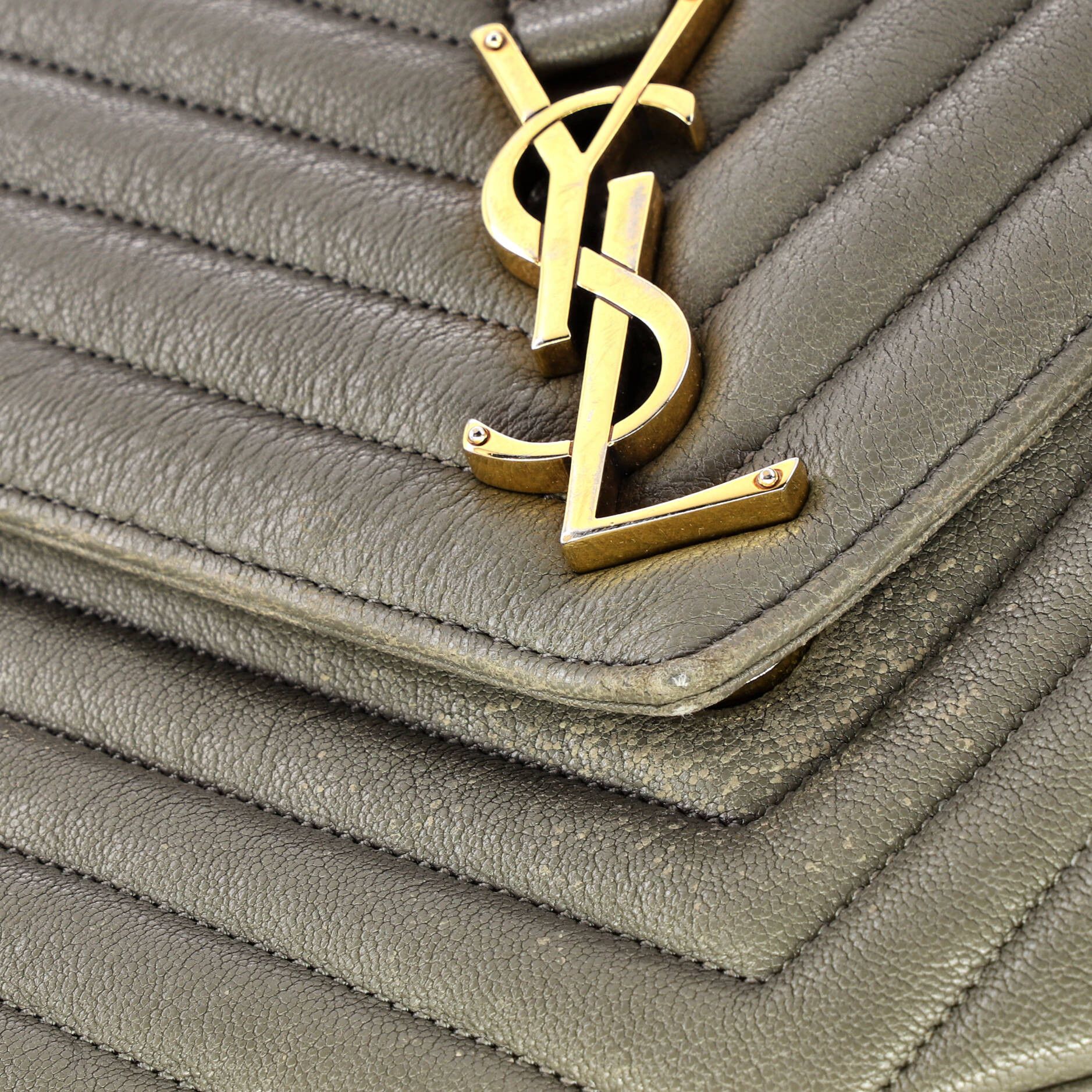 Saint Laurent Paris Classic Monogram College Bag Size ONE SIZE - 8 Thumbnail