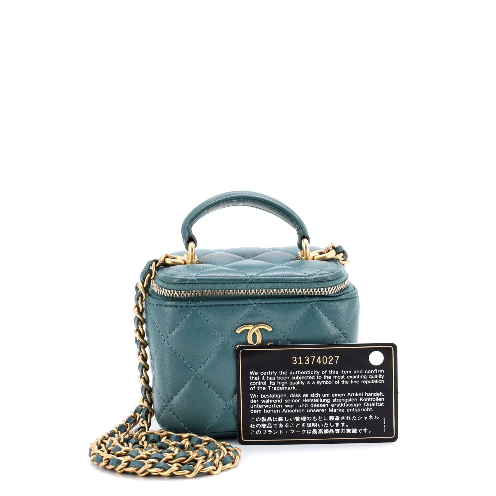 Chanel Classic Top Handle Vanity Case with Chain Size ONE SIZE - 2 Thumbnail