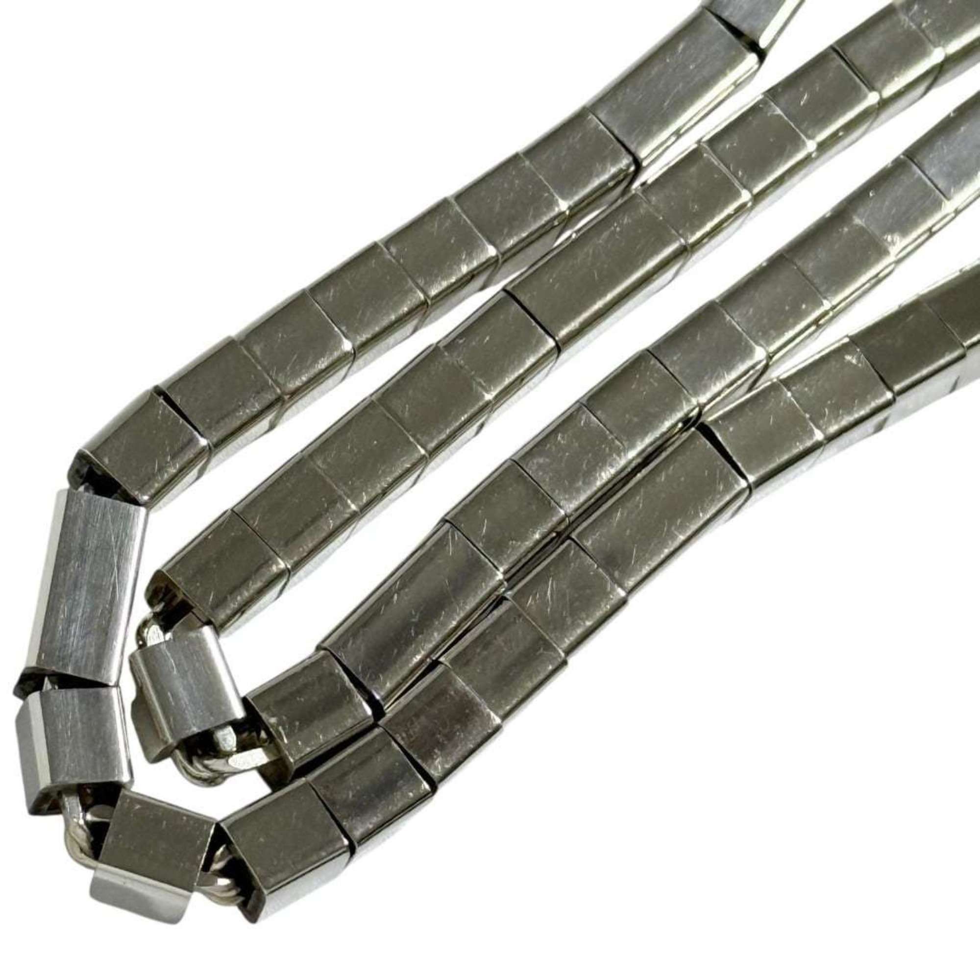 Gucci Gucci Men's/Women's Blockchain Necklace in Silver Size ONE SIZE - 5 Thumbnail