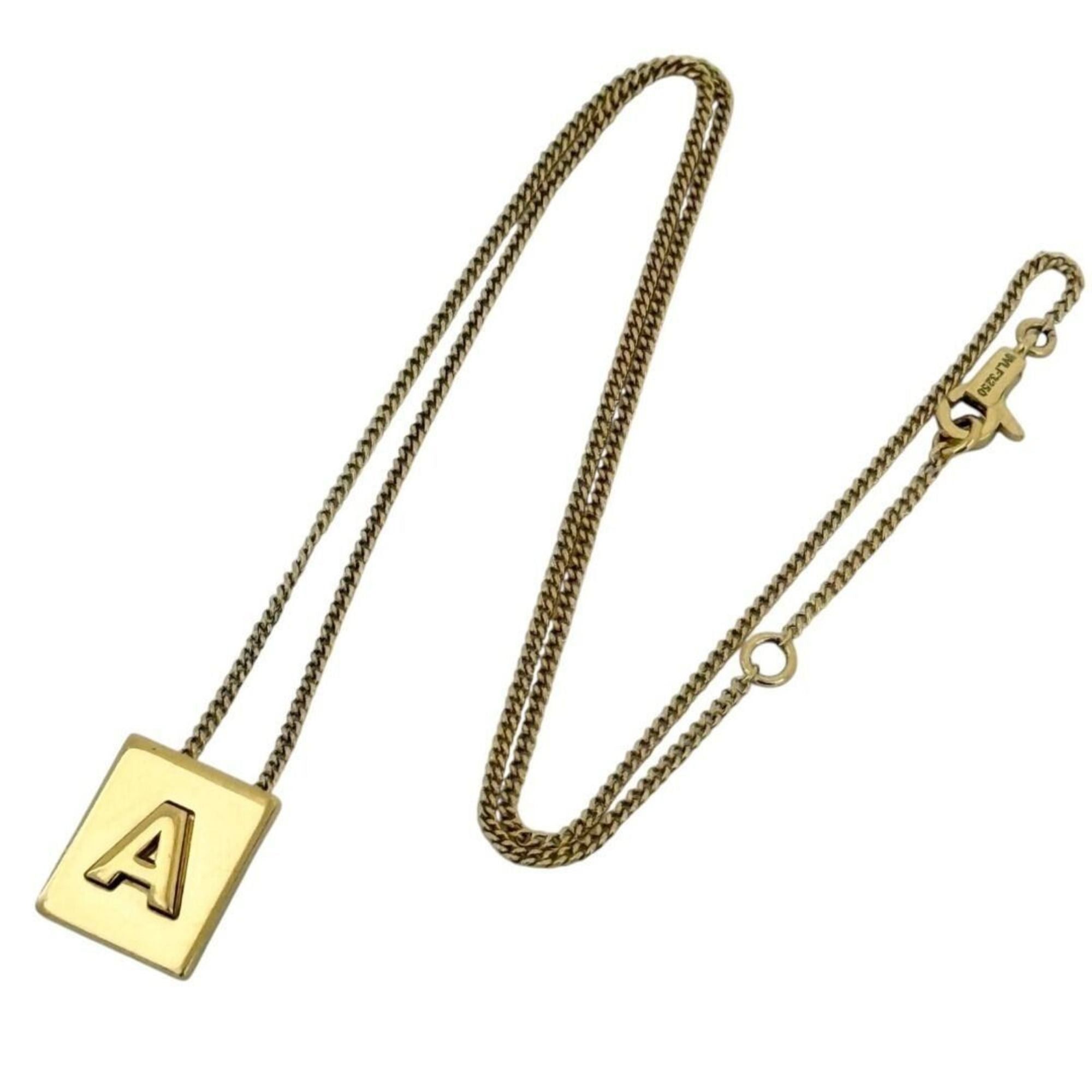 Celine Celine Women's Alphabet Necklace Pendant Initial A Size ONE SIZE - 3 Thumbnail