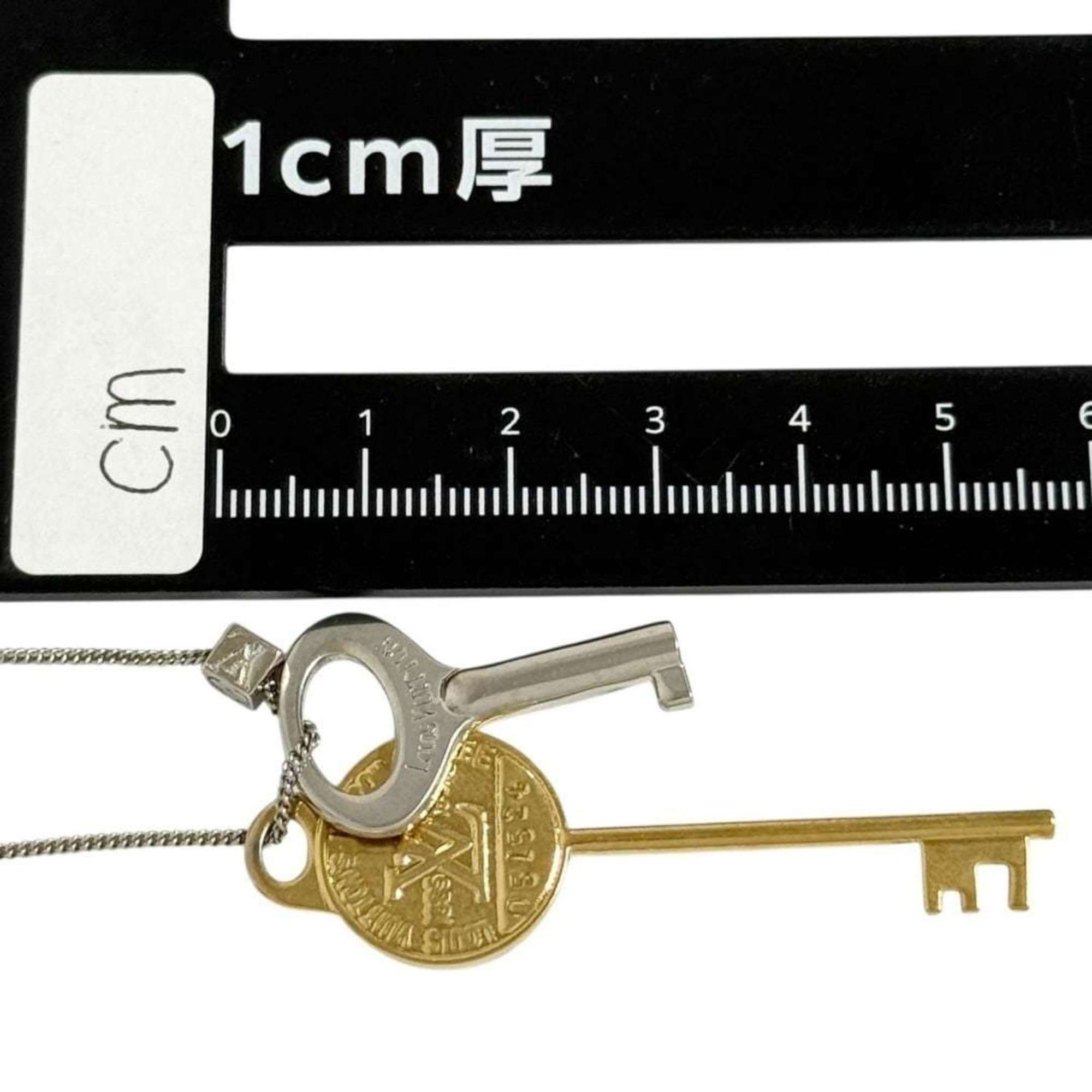 Louis Vuitton Louis Vuitton Collier LV Key Pendant Necklace for Men and Women Size ONE SIZE - 8 Thumbnail