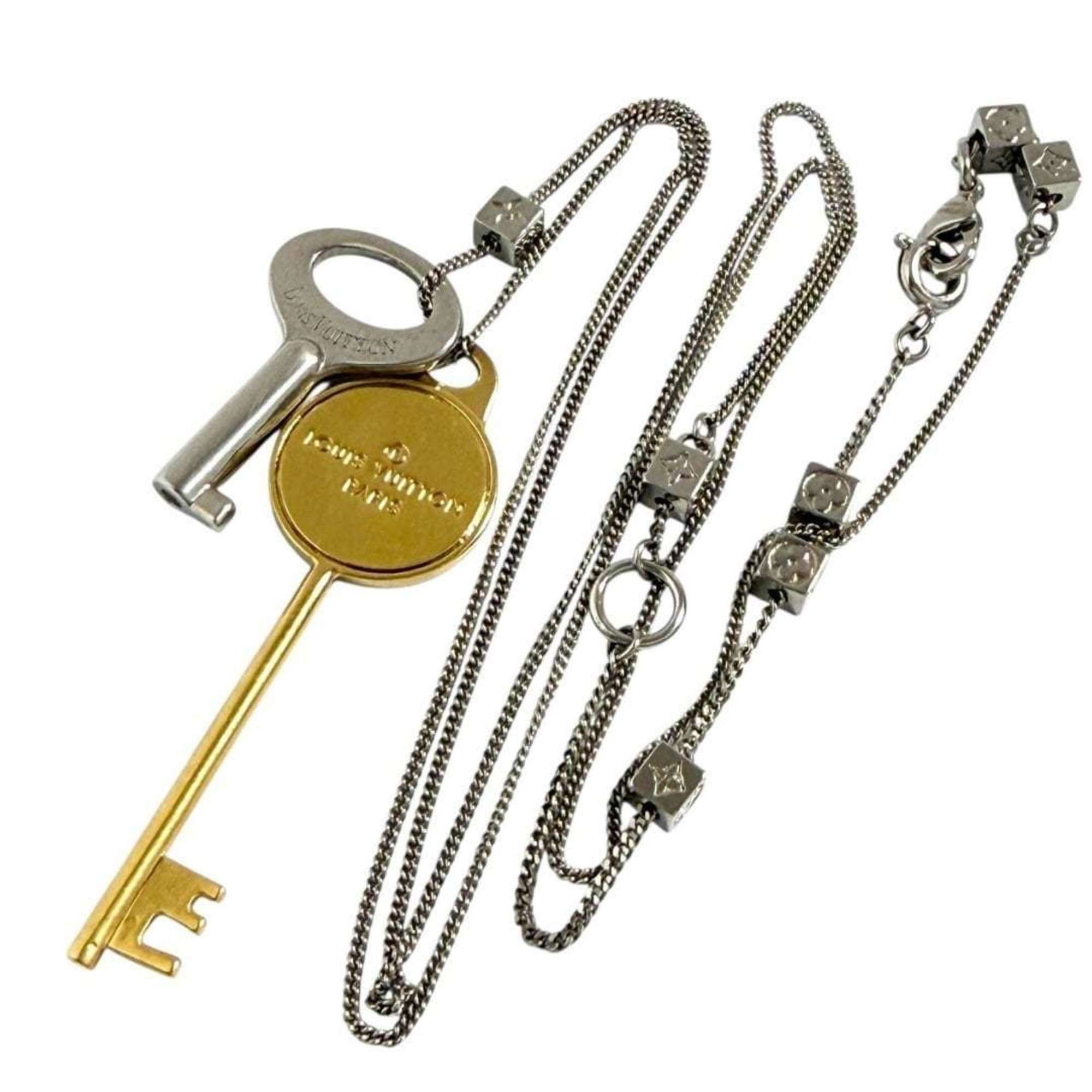 Louis Vuitton Louis Vuitton Collier LV Key Pendant Necklace for Men and Women Size ONE SIZE - 3 Thumbnail