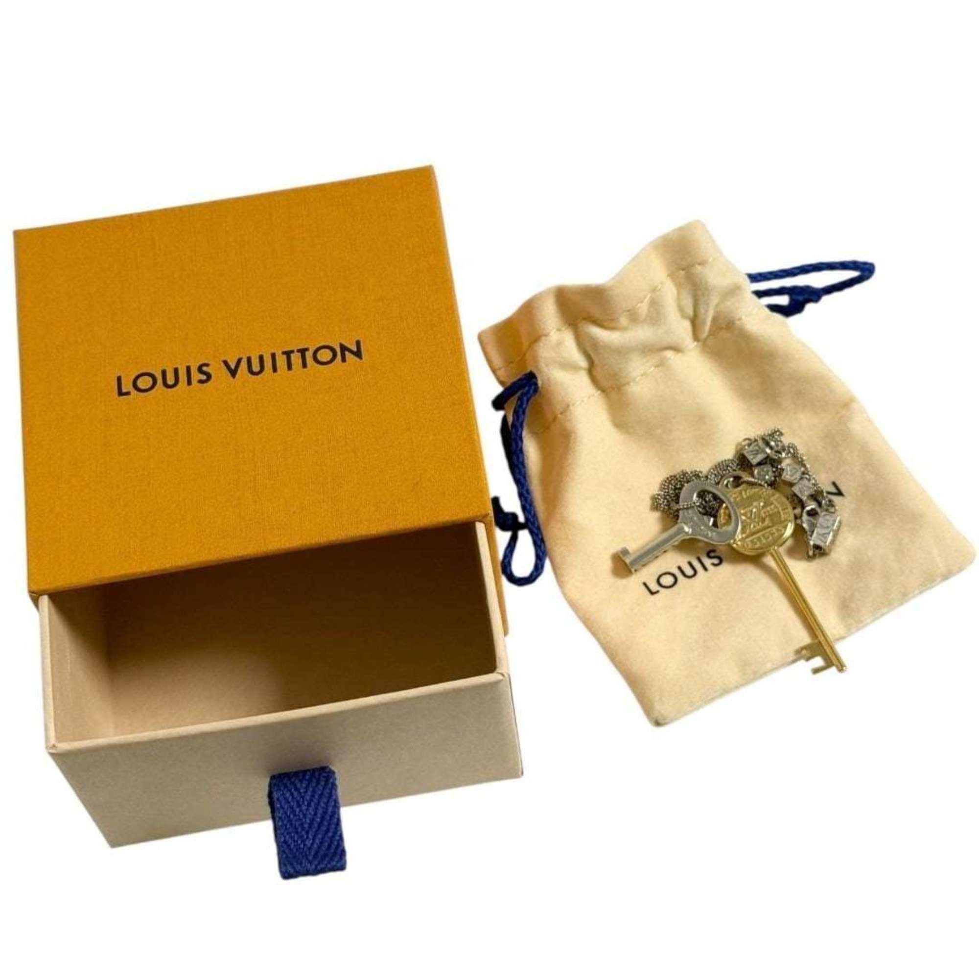 Louis Vuitton Louis Vuitton Collier LV Key Pendant Necklace for Men and Women Size ONE SIZE - 10 Thumbnail