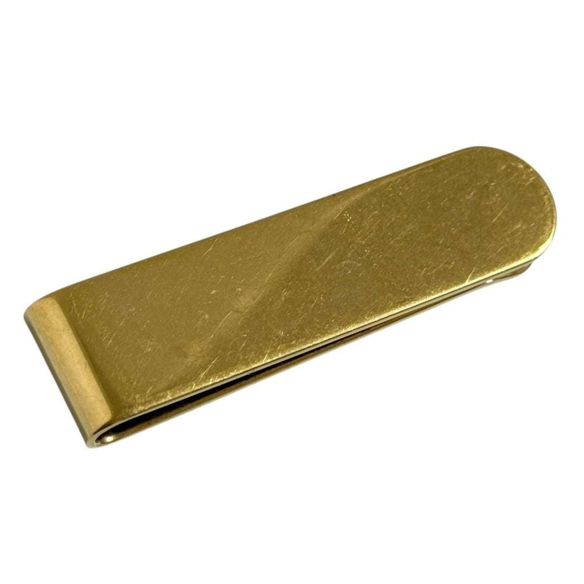 Saint Laurent Paris Saint Laurent Paris Men's Money Clip, ID, Bill Gold Size ONE SIZE - 3 Thumbnail