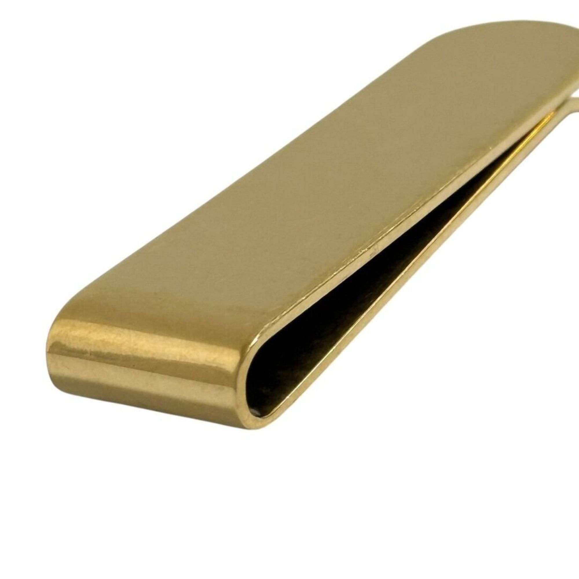 Saint Laurent Paris Saint Laurent Paris Men's Money Clip, ID, Bill Gold Size ONE SIZE - 4 Thumbnail