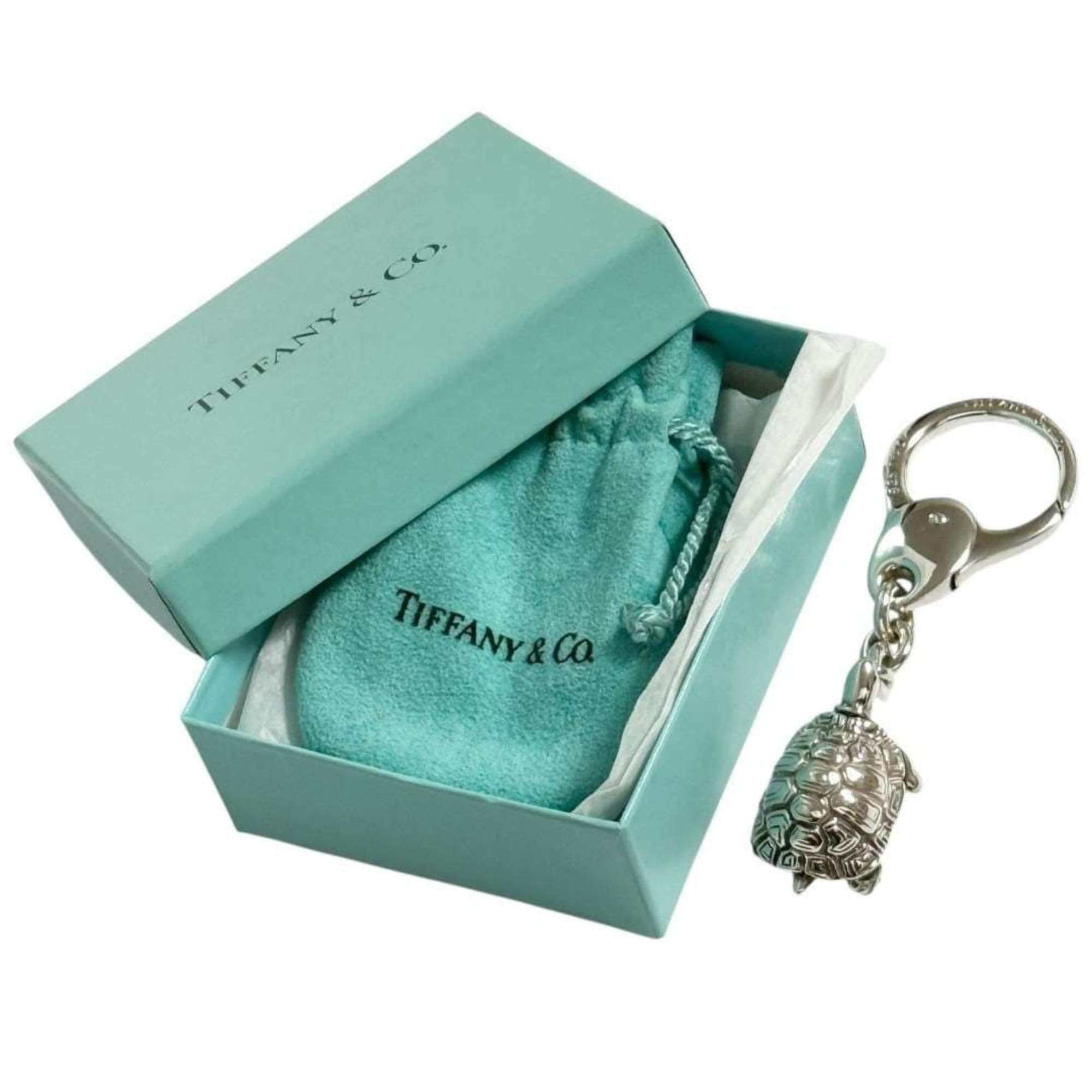 Tiffany & Co. Tiffany unisex key holder ring charm turtle Size ONE SIZE - 10 Thumbnail