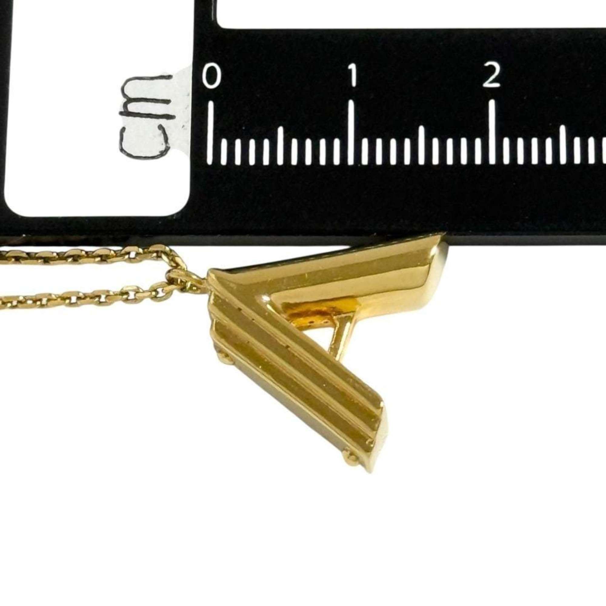 Louis Vuitton Louis Vuitton Women's Men's Pendant Necklace Initial Size ONE SIZE - 9 Thumbnail
