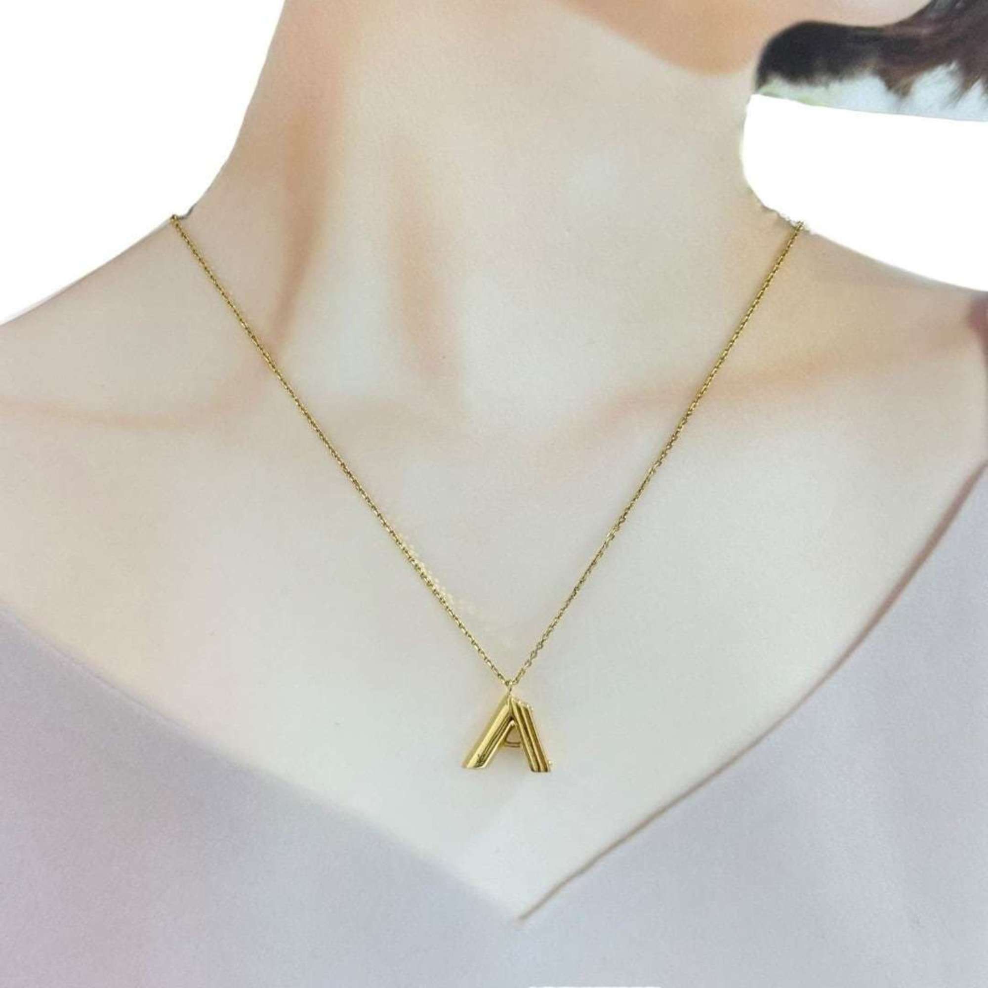 Louis Vuitton Louis Vuitton Women's Men's Pendant Necklace Initial Size ONE SIZE - 10 Thumbnail