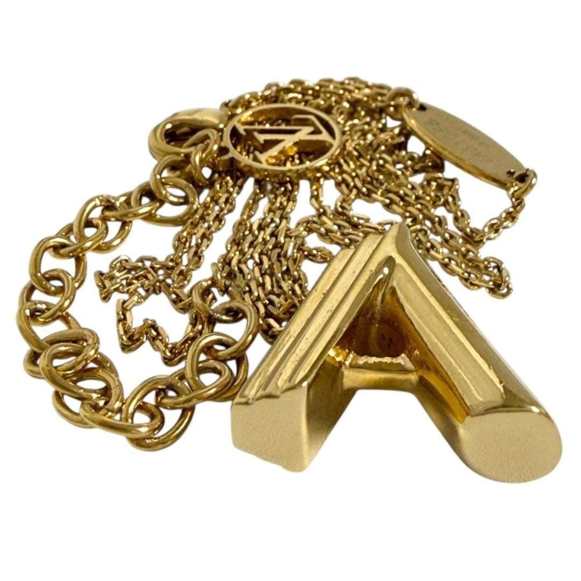 Louis Vuitton Louis Vuitton Women's Men's Pendant Necklace Initial Size ONE SIZE - 5 Thumbnail