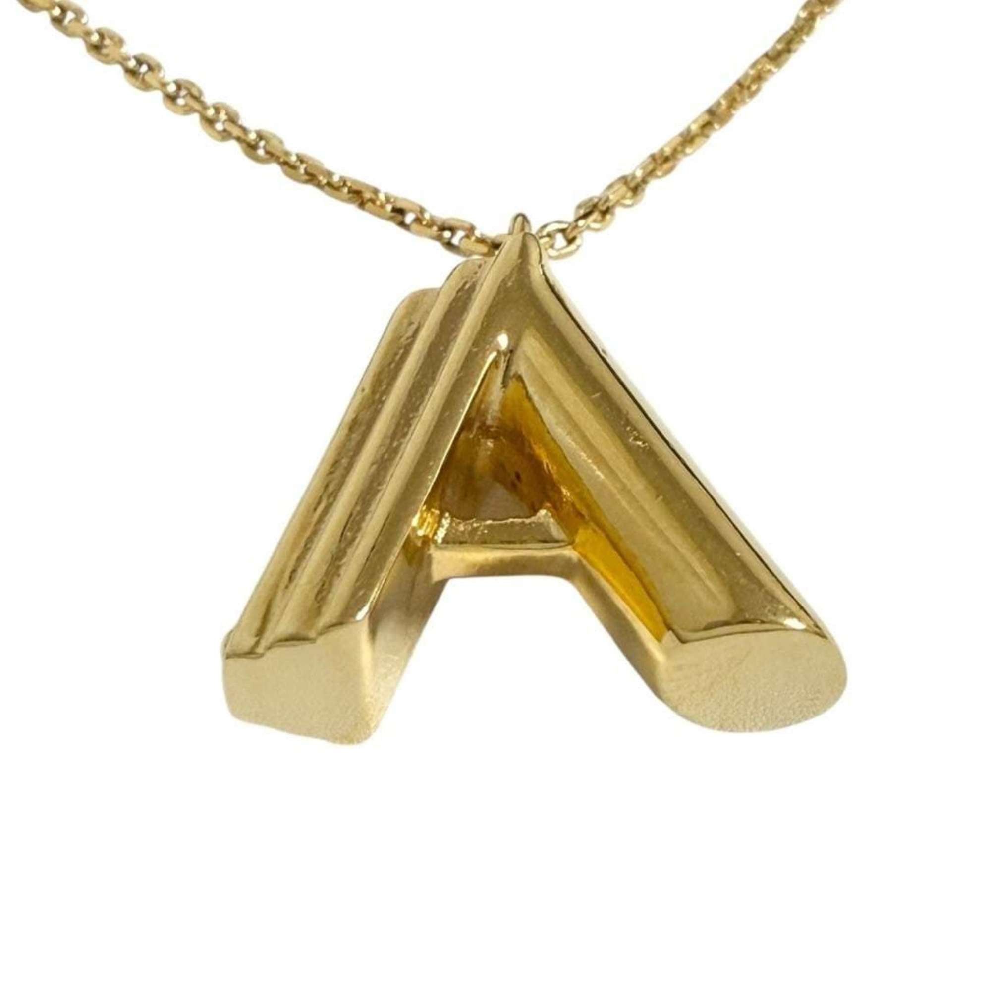 Louis Vuitton Louis Vuitton Women's Men's Pendant Necklace Initial Size ONE SIZE - 2 Thumbnail