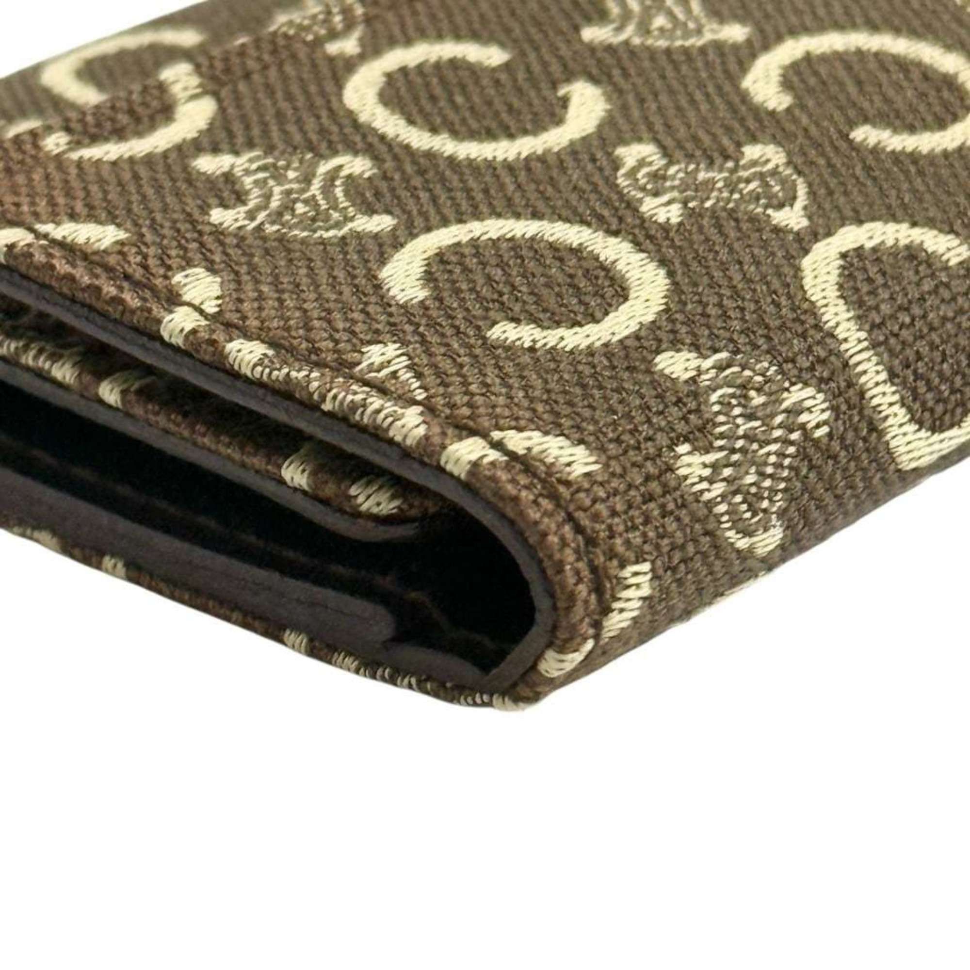 Celine Celine Men's/Women's Key Case/Key Holder Brown Size ONE SIZE - 6 Thumbnail