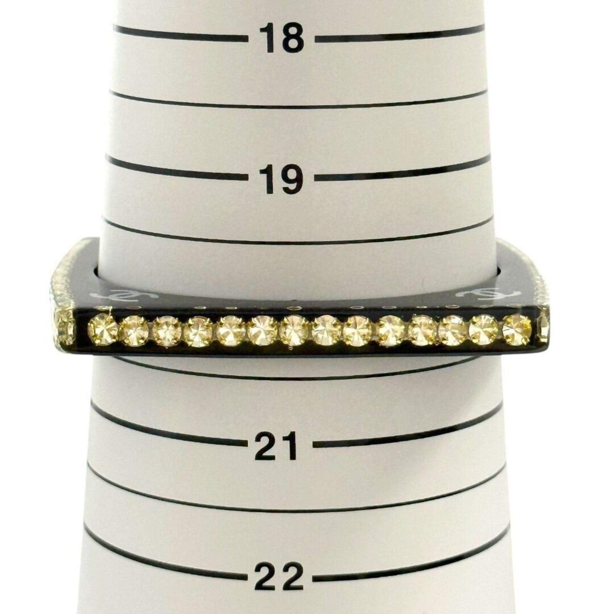 Chanel Chanel Women's Bracelet Bangle with Beads, Square, Black, 2005 Size ONE SIZE - 9 Thumbnail