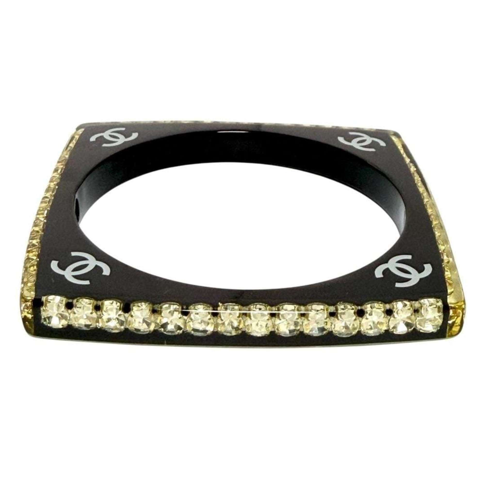 Chanel Chanel Women's Bracelet Bangle with Beads, Square, Black, 2005 Size ONE SIZE - 2 Thumbnail