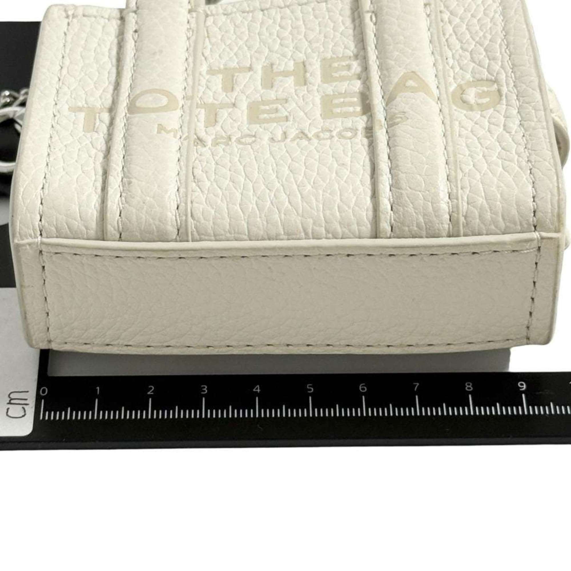 Marc Jacobs Marc Jacobs Women's The Nano Tote Bag Charm Leather Size ONE SIZE - 10 Thumbnail