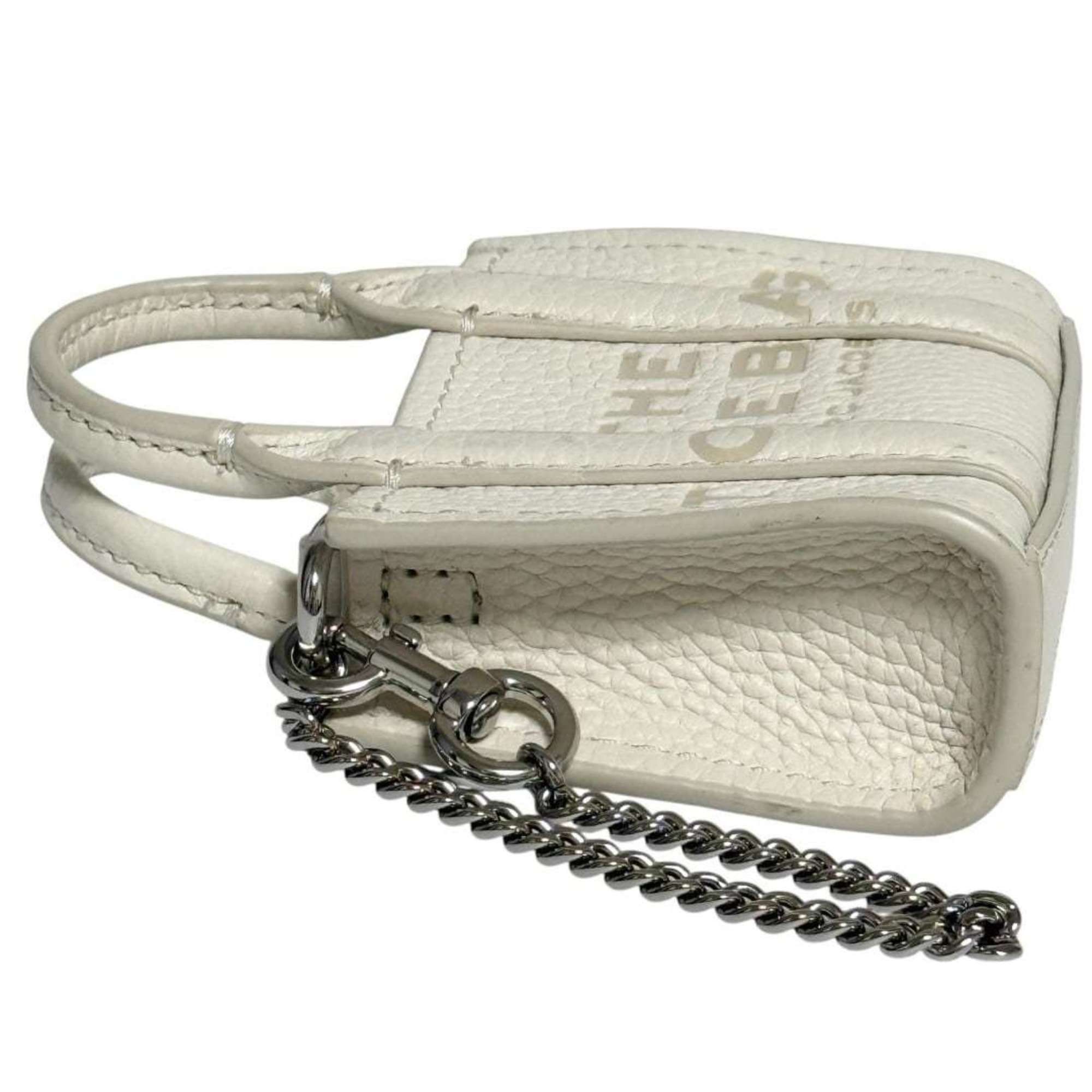 Marc Jacobs Marc Jacobs Women's The Nano Tote Bag Charm Leather Size ONE SIZE - 4 Thumbnail