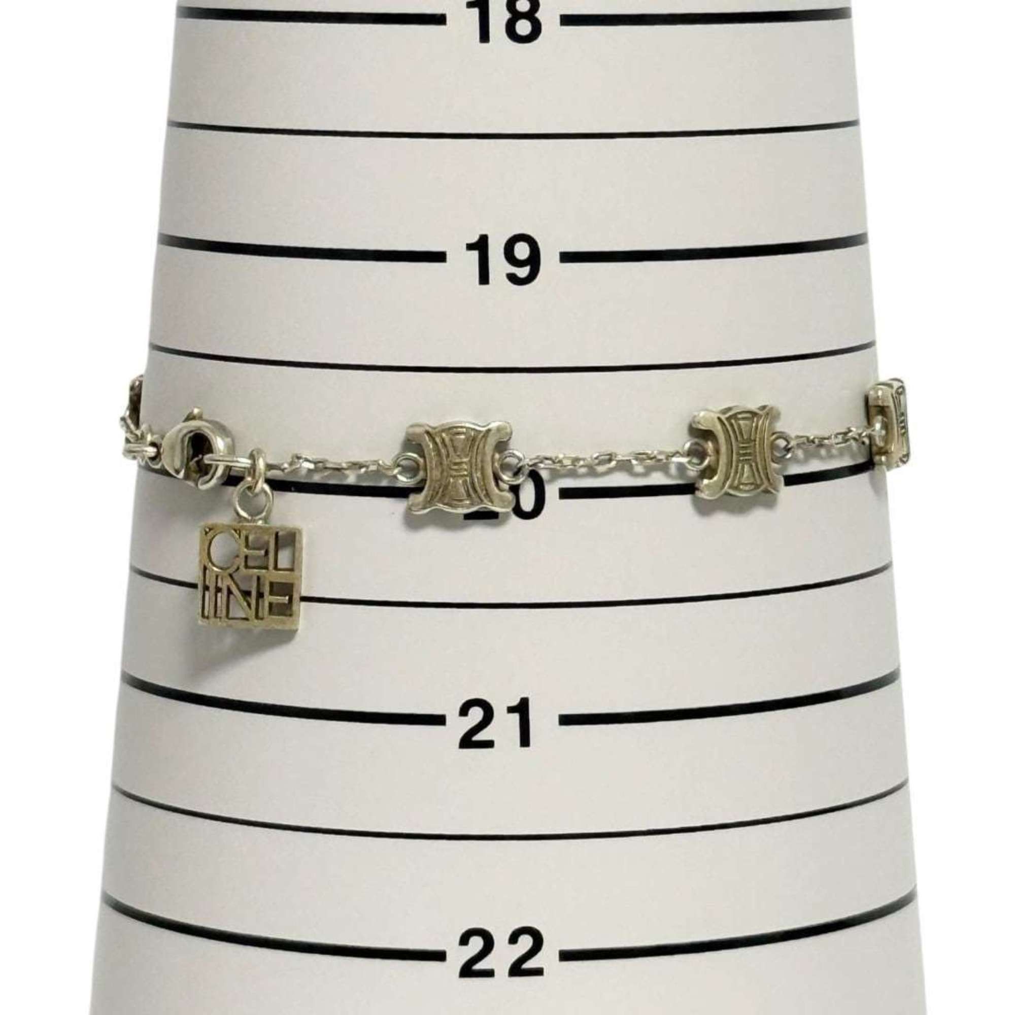 Celine Celine Station Bracelet for Men and Women, Macadam, Gold Size ONE SIZE - 8 Thumbnail