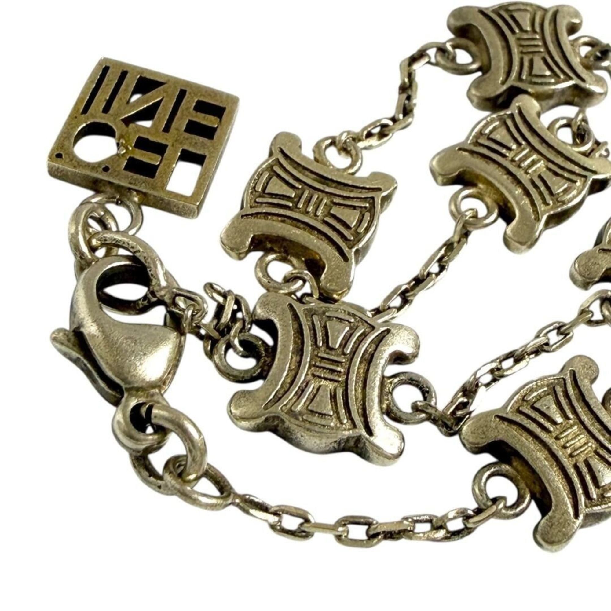 Celine Celine Station Bracelet for Men and Women, Macadam, Gold Size ONE SIZE - 4 Thumbnail