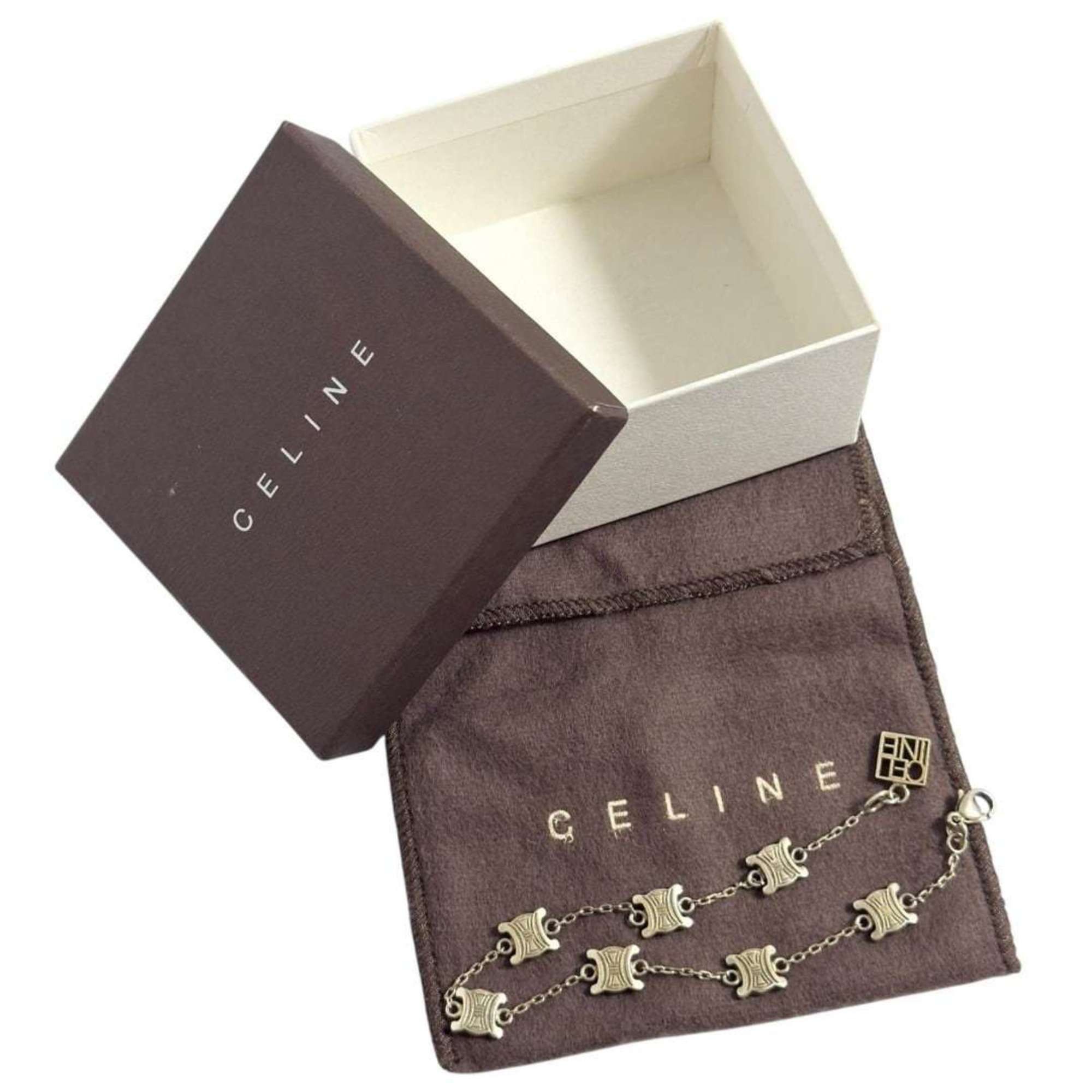 Celine Celine Station Bracelet for Men and Women, Macadam, Gold Size ONE SIZE - 10 Thumbnail