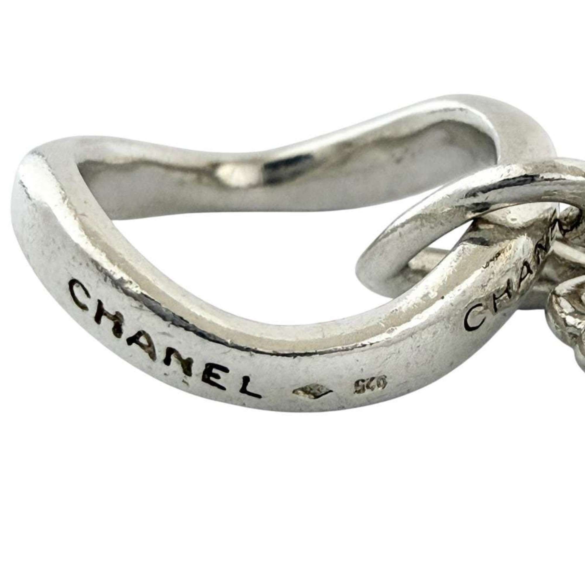 Chanel Chanel Women's Silver 925 Ring, Size 12, Clover Size ONE SIZE - 7 Thumbnail