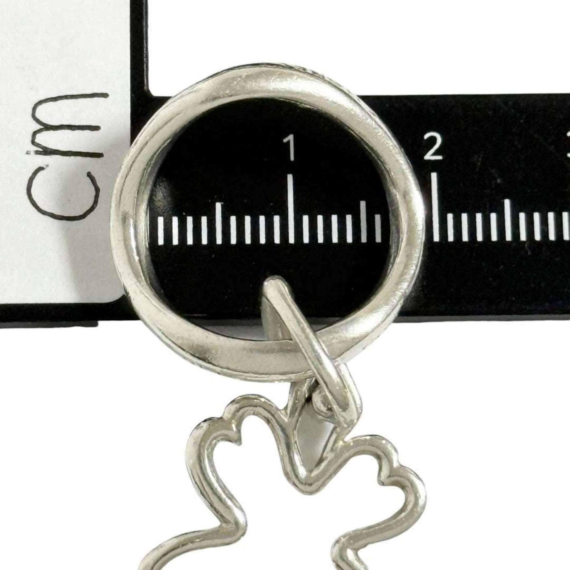 Chanel Chanel Women's Silver 925 Ring, Size 12, Clover Size ONE SIZE - 8 Thumbnail