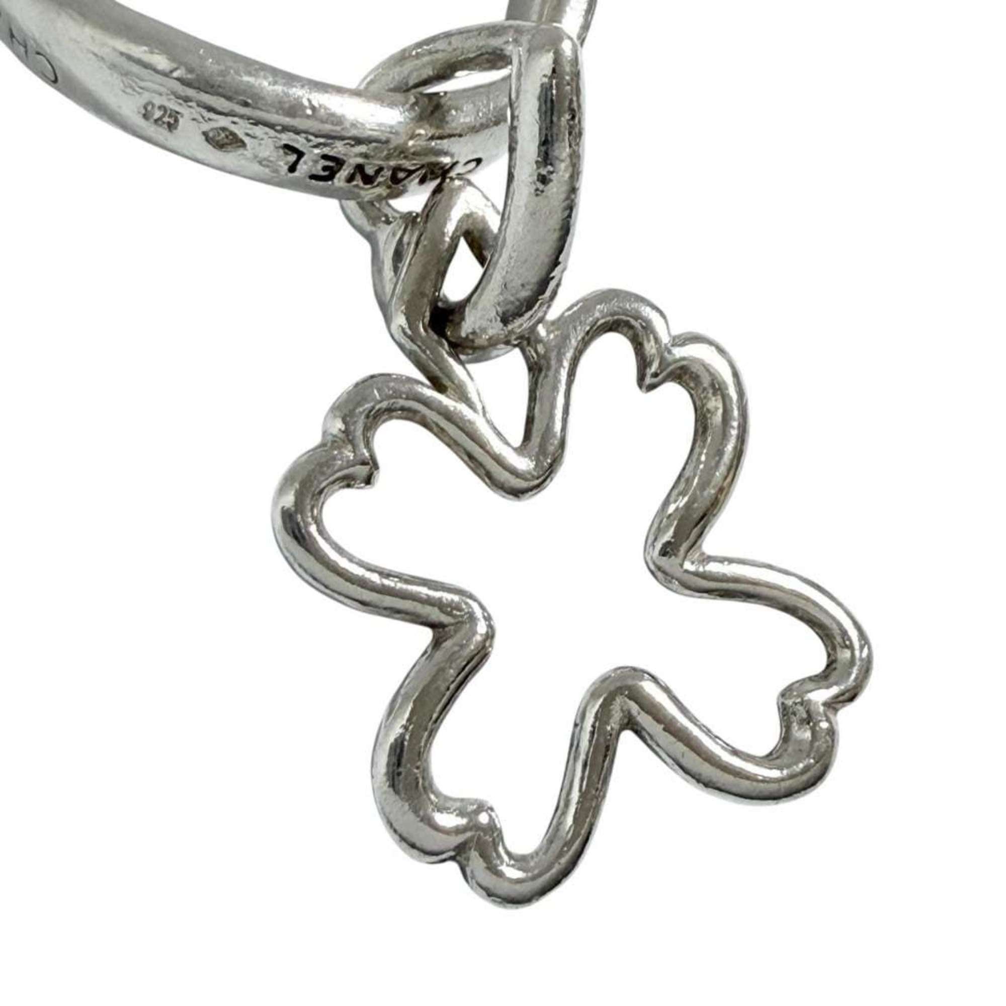 Chanel Chanel Women's Silver 925 Ring, Size 12, Clover Size ONE SIZE - 6 Thumbnail