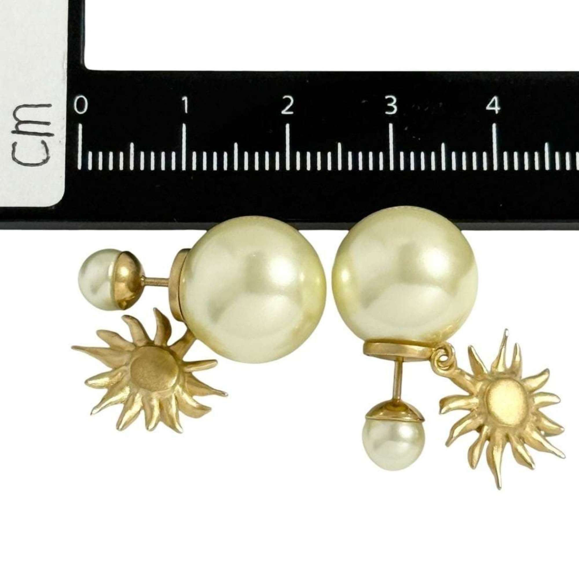 Dior Christian Dior Dior Women's Tribal Flower Earrings Size ONE SIZE - 7 Thumbnail