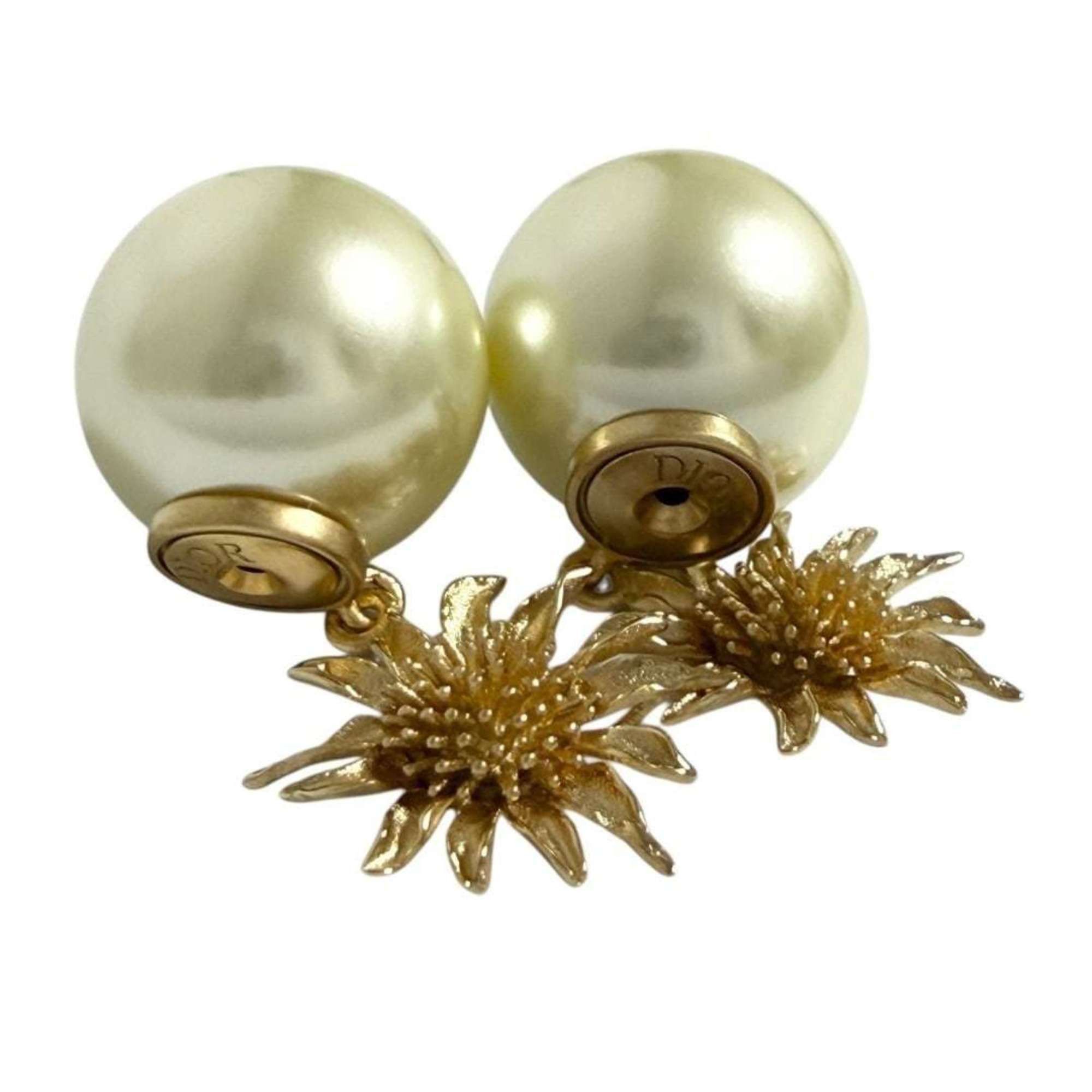 Dior Christian Dior Dior Women's Tribal Flower Earrings Size ONE SIZE - 5 Thumbnail