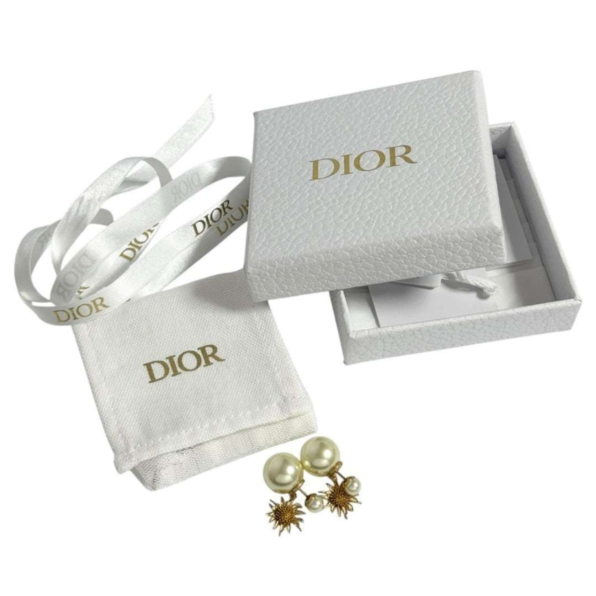 Dior Christian Dior Dior Women's Tribal Flower Earrings Size ONE SIZE - 10 Thumbnail