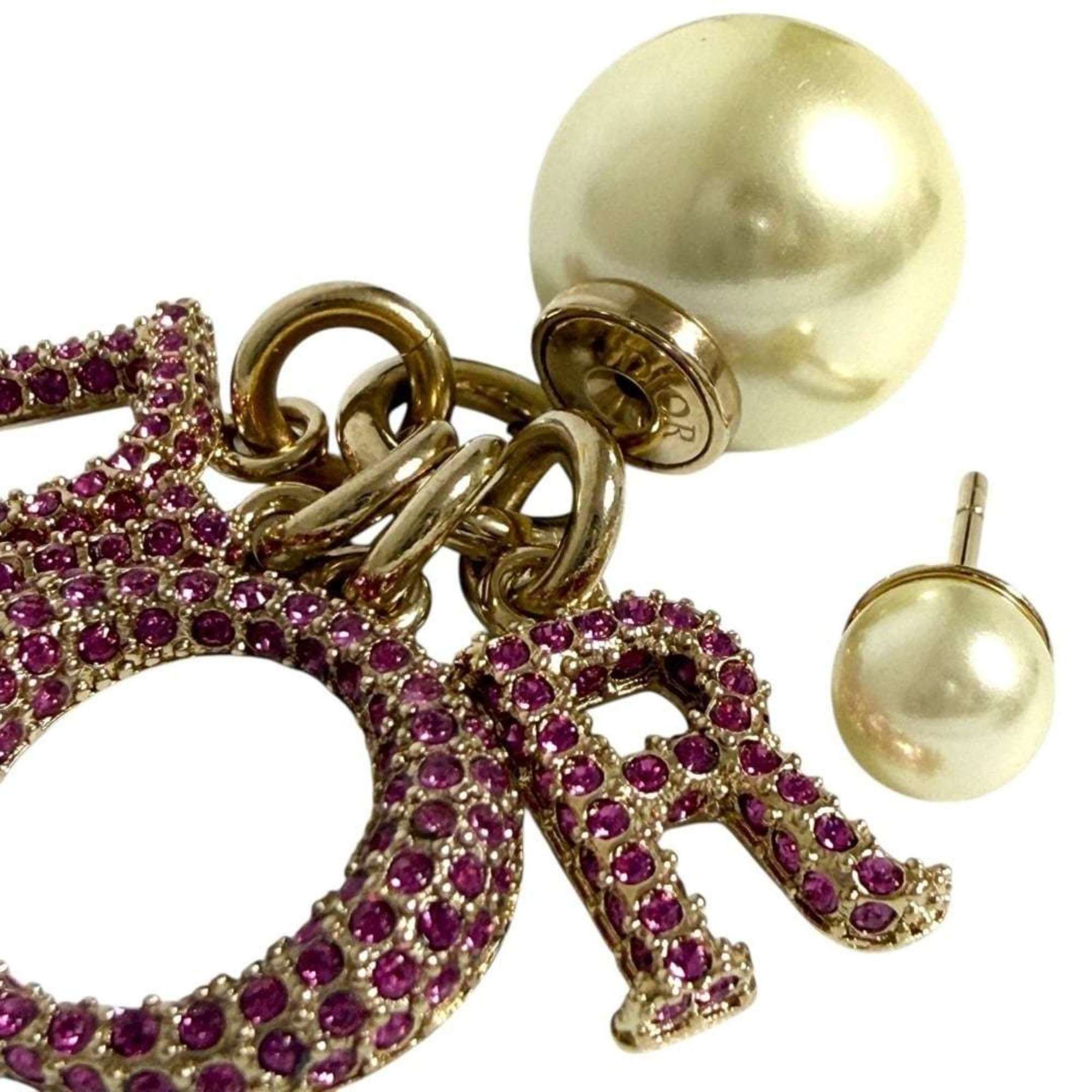 Dior Christian Dior Dior Women's Tribal Single Earring, Pink Size ONE SIZE - 5 Thumbnail