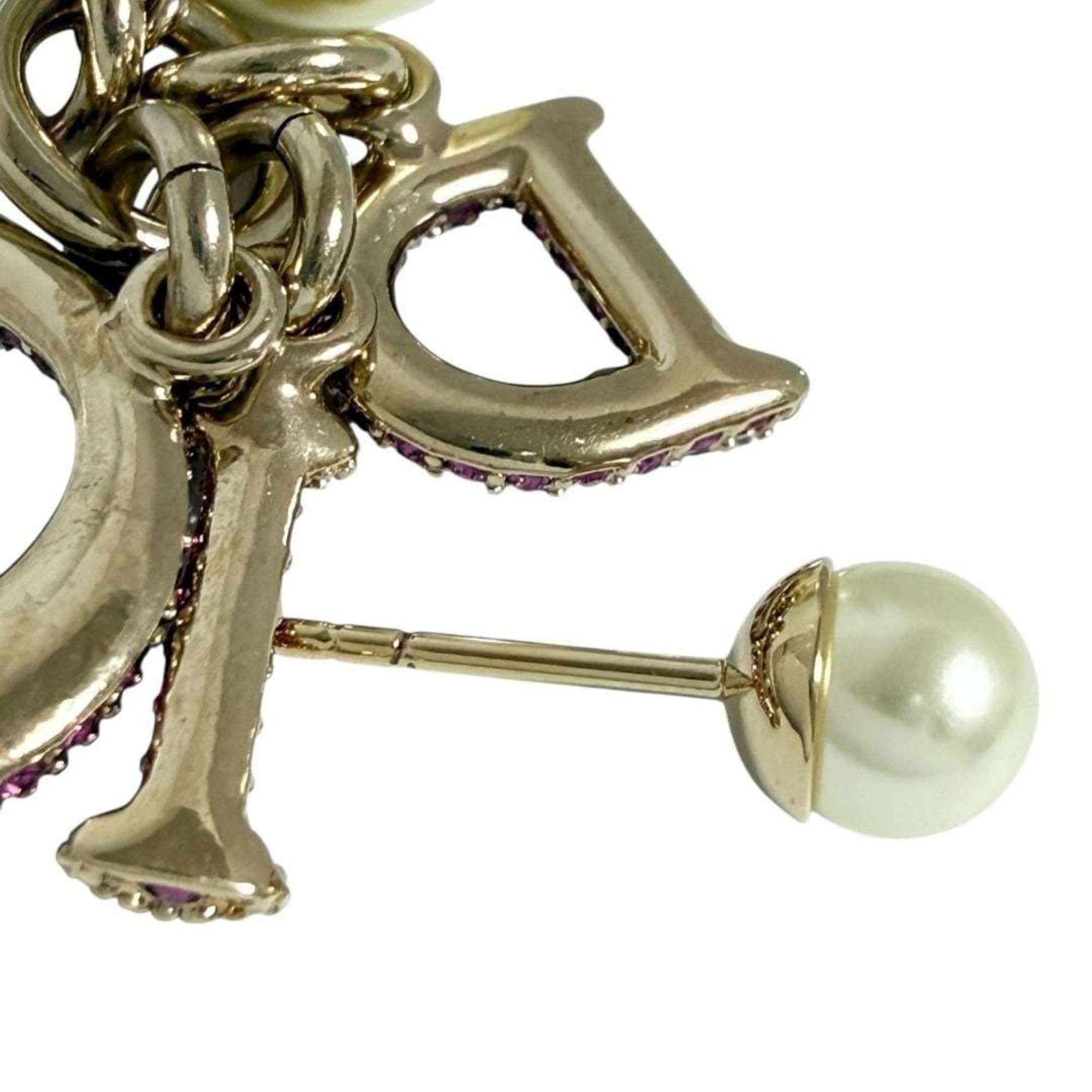Dior Christian Dior Dior Women's Tribal Single Earring, Pink Size ONE SIZE - 7 Thumbnail