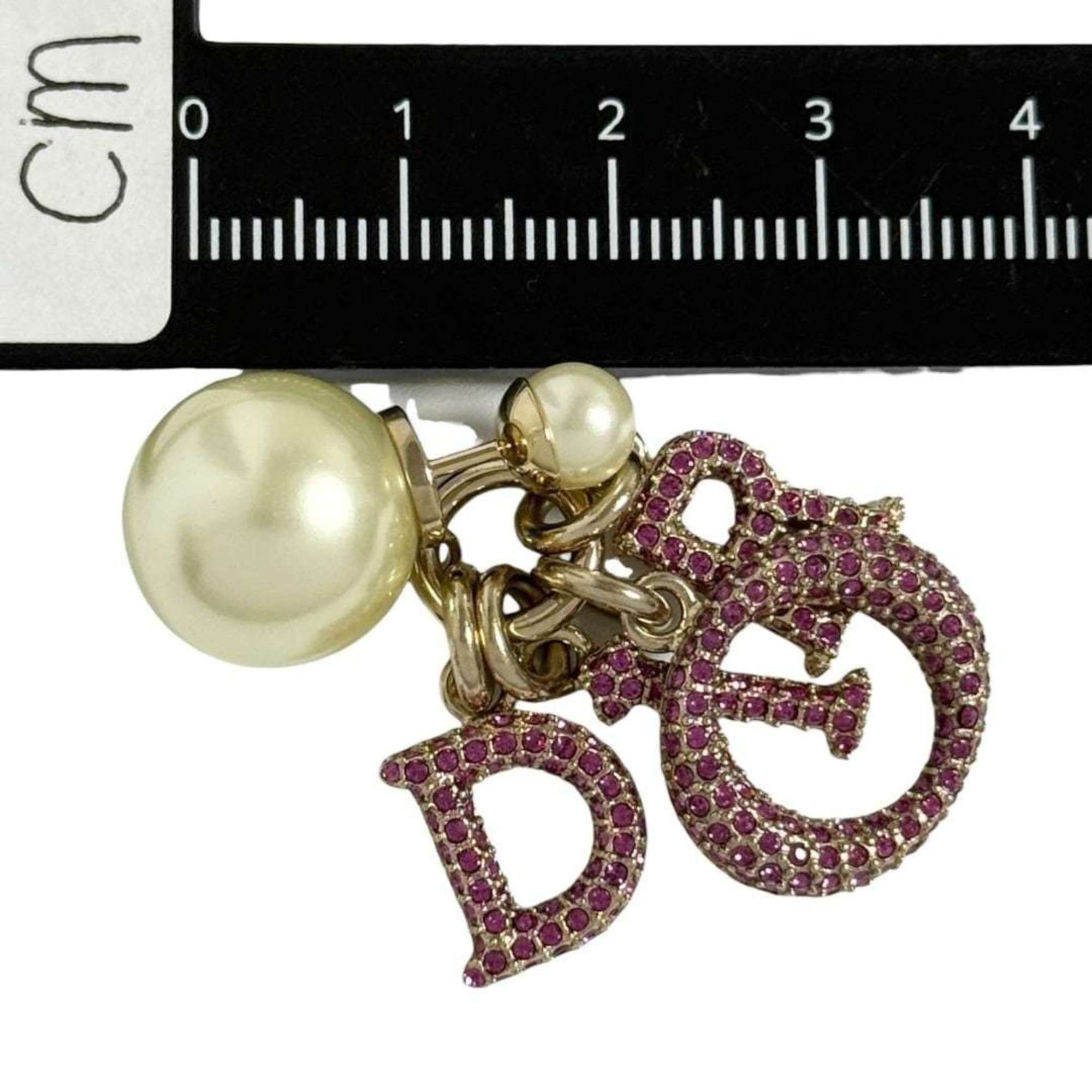 Dior Christian Dior Dior Women's Tribal Single Earring, Pink Size ONE SIZE - 9 Thumbnail