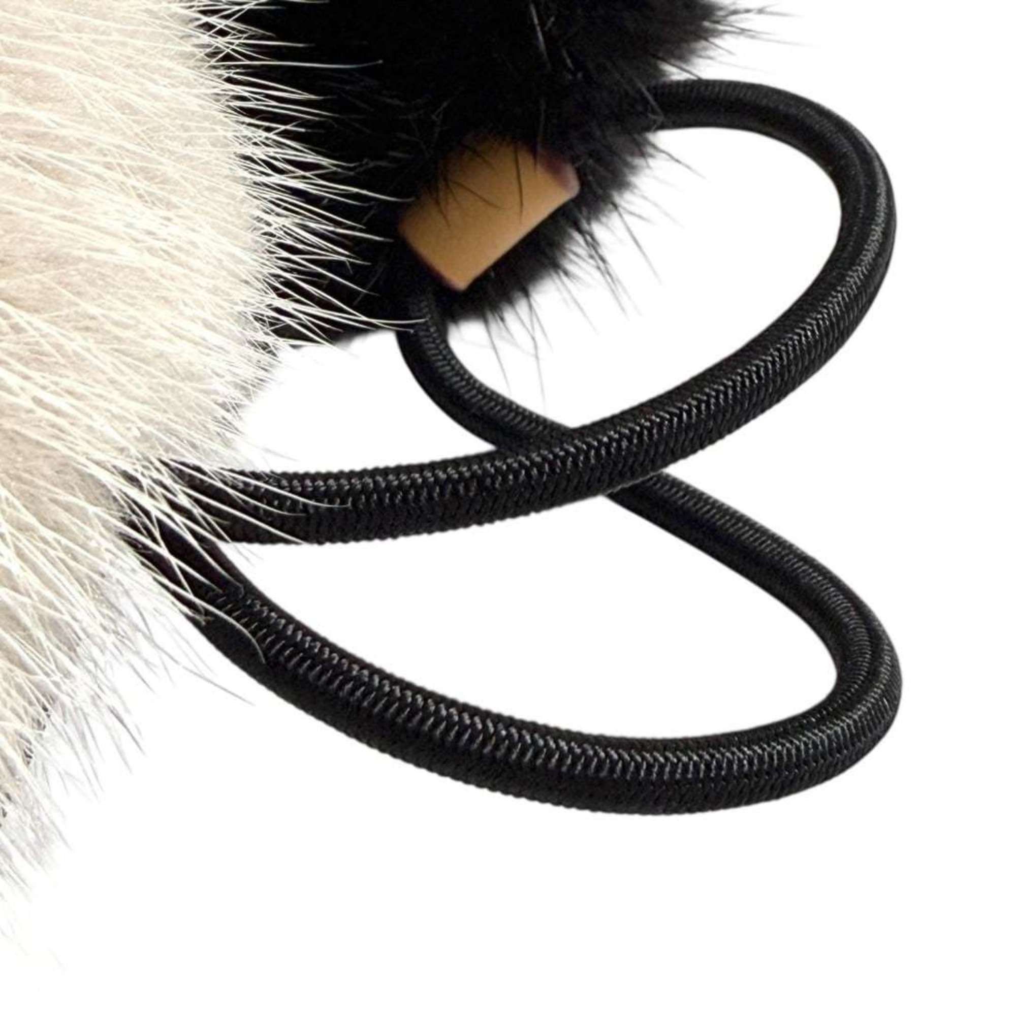 Louis Vuitton Louis Vuitton Women's Hair Tie Scrunchie Vison LV Cozy Size ONE SIZE - 6 Thumbnail