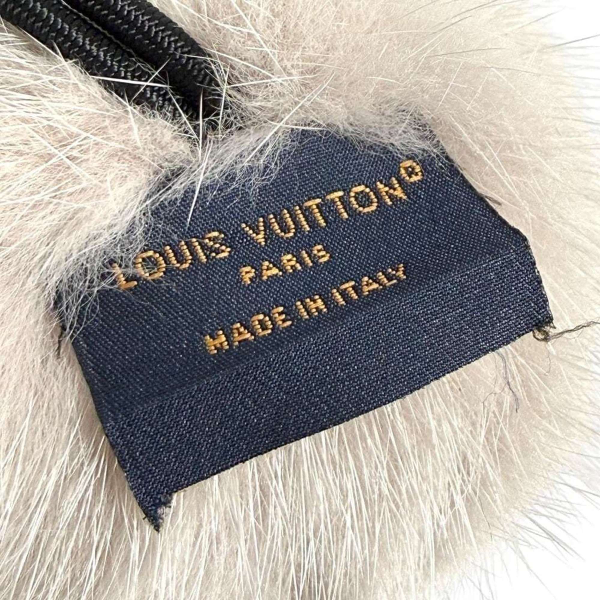 Louis Vuitton Louis Vuitton Women's Hair Tie Scrunchie Vison LV Cozy Size ONE SIZE - 9 Thumbnail