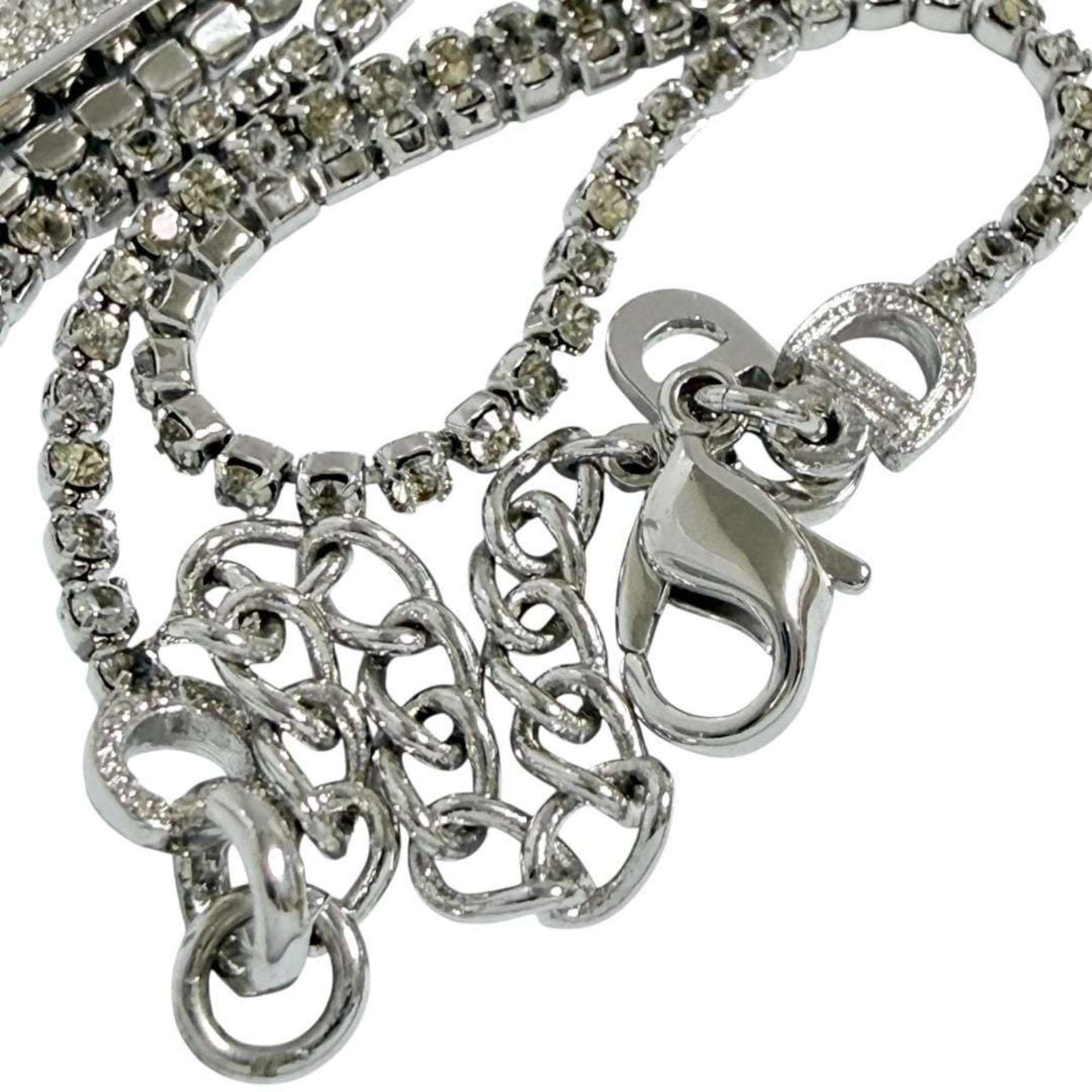 Dior Christian Dior Dior pendant necklace for men and women, logo plate, silver Size ONE SIZE - 5 Thumbnail