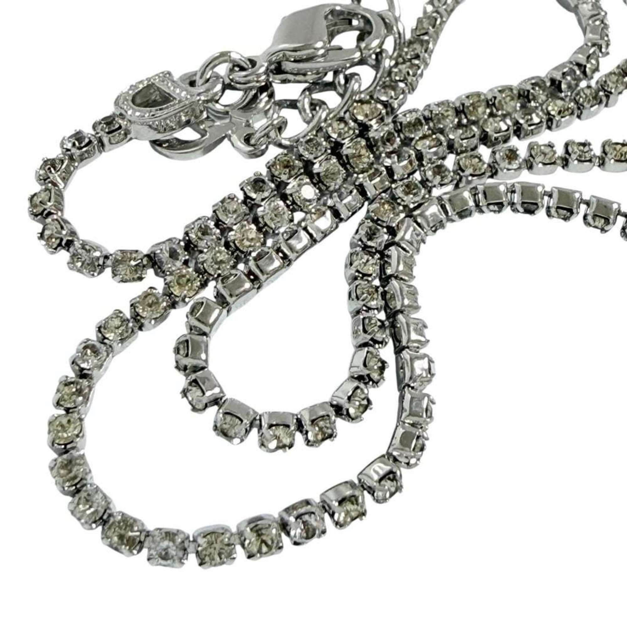 Dior Christian Dior Dior pendant necklace for men and women, logo plate, silver Size ONE SIZE - 4 Thumbnail