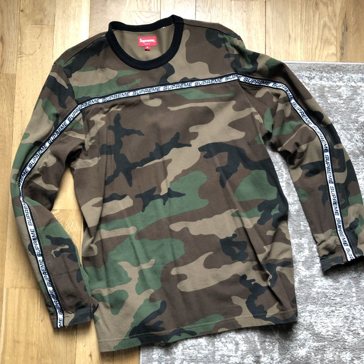 Supreme camo sale long sleeve