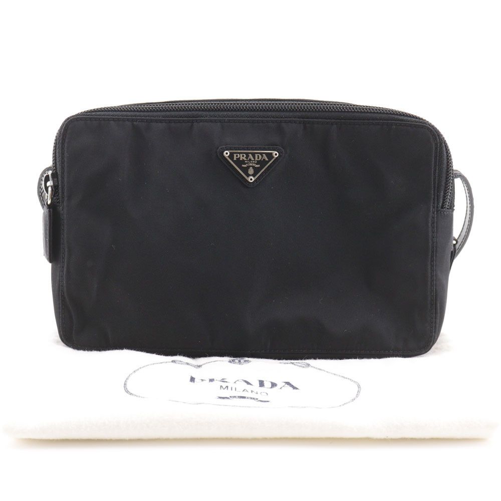 Prada Prada Prada Wallet Shoulder Nylon Shoulder Bag Textile Shoulder Bag DUTY FREE for USA Size ONE SIZE - 19 Thumbnail