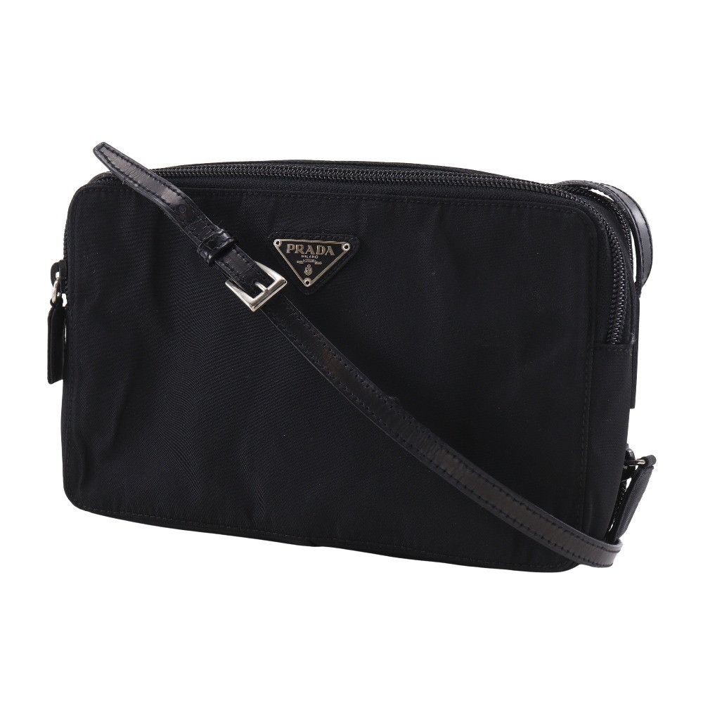 Prada Prada Prada Wallet Shoulder Nylon Shoulder Bag Textile Shoulder Bag DUTY FREE for USA Size ONE SIZE - 2 Thumbnail