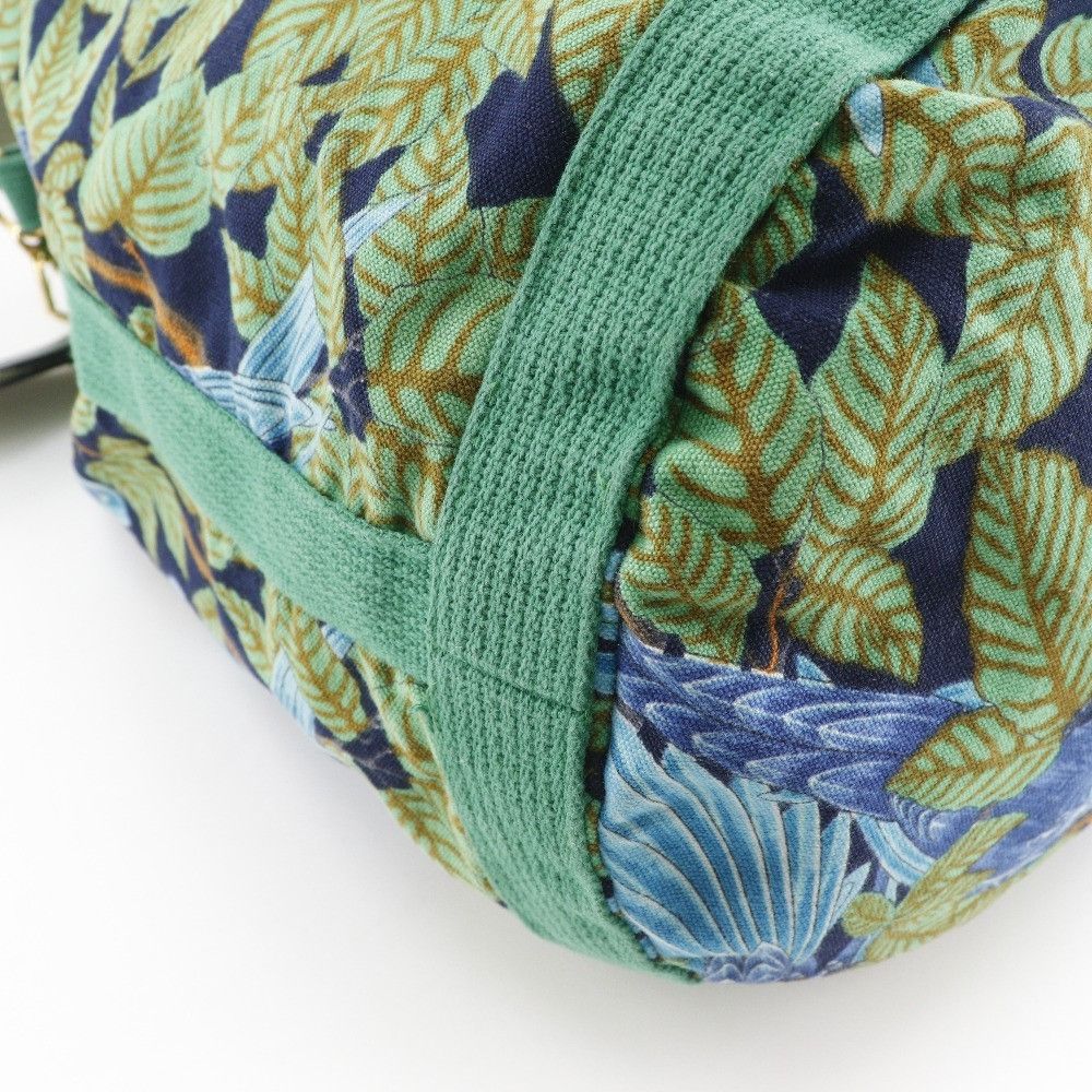 Hermes Hermes Hermès Drawstring Cotton Shoulder Bag Textile Shoulder Bag DUTY FREE for USA Size ONE SIZE - 4 Thumbnail